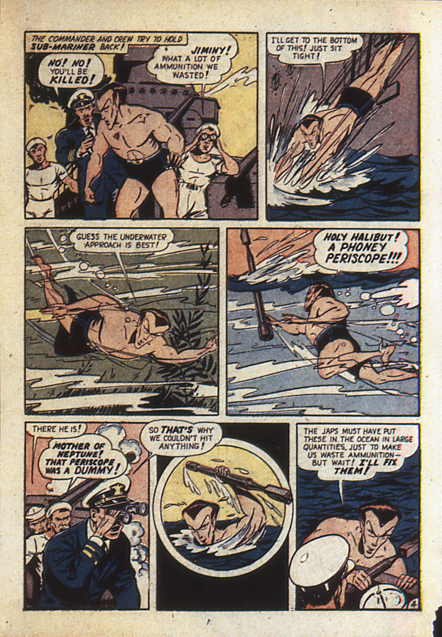 Read online Sub-Mariner Comics comic -  Issue #6 - 28