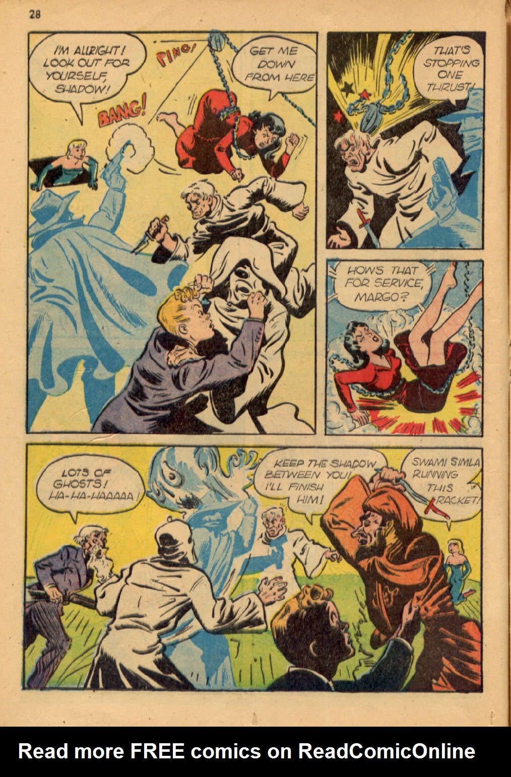 Read online Shadow Comics comic -  Issue #31 - 28