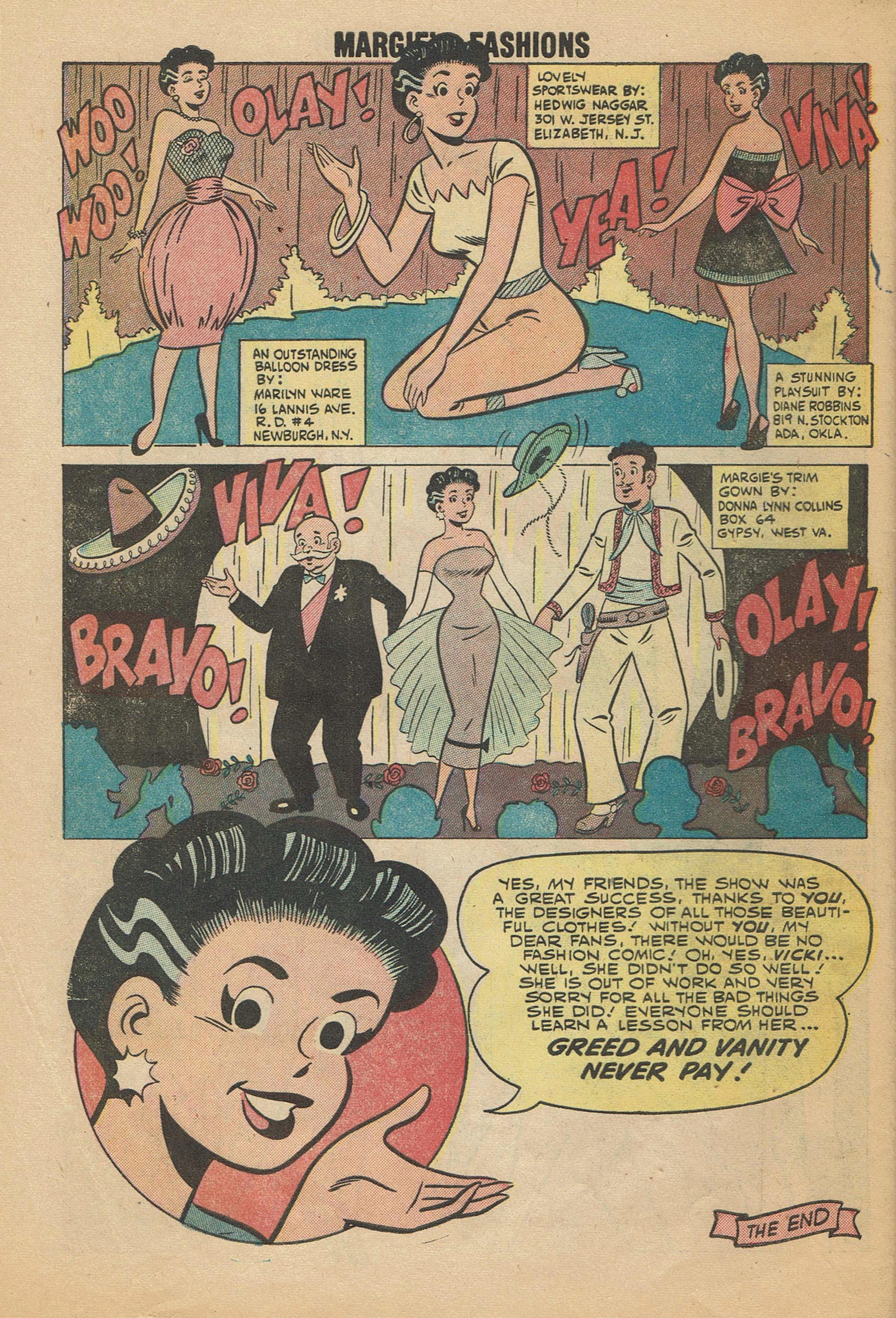 Read online My Little Margie's Fashions comic -  Issue #3 - 30