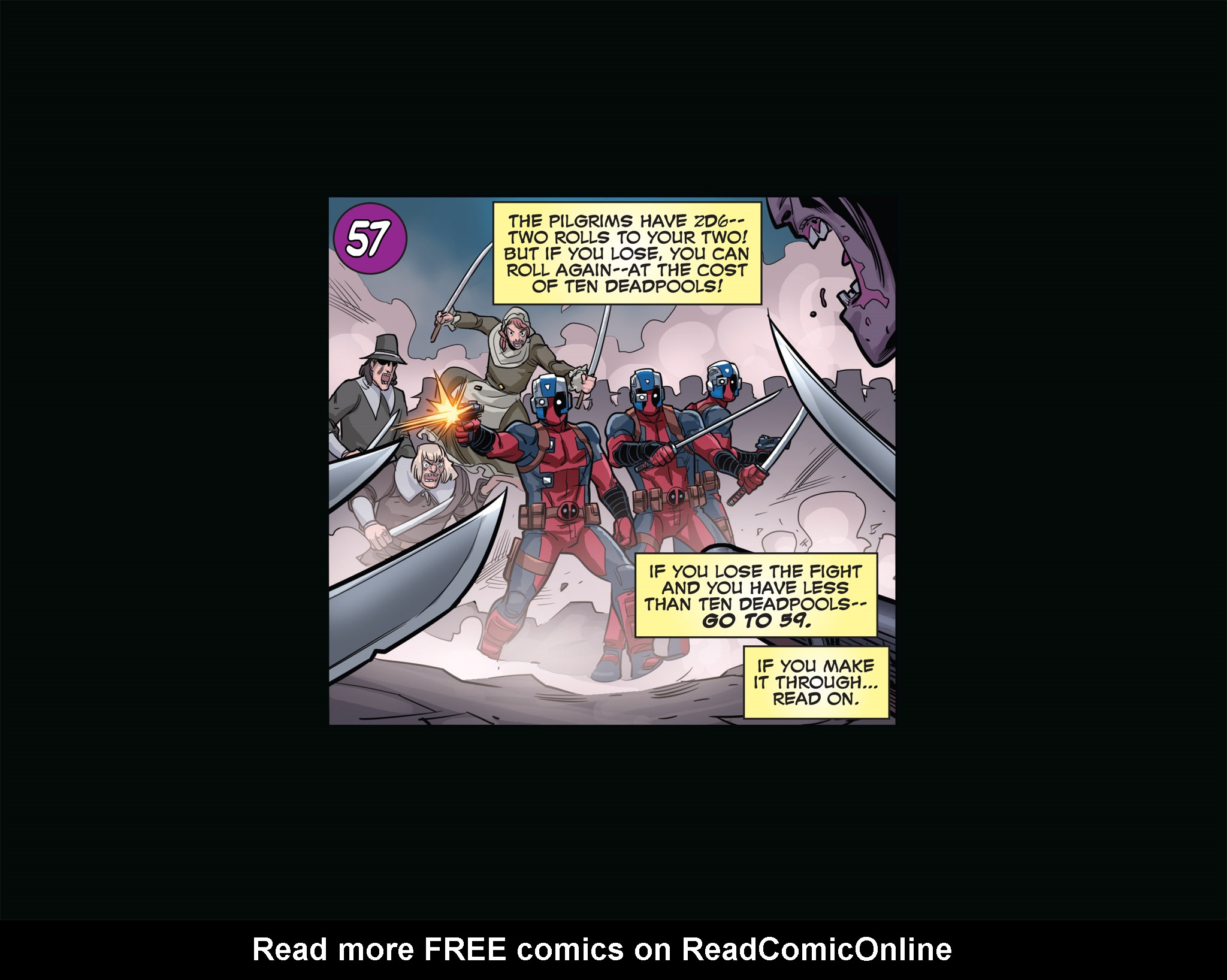 Read online You Are Deadpool comic -  Issue #5 - 60
