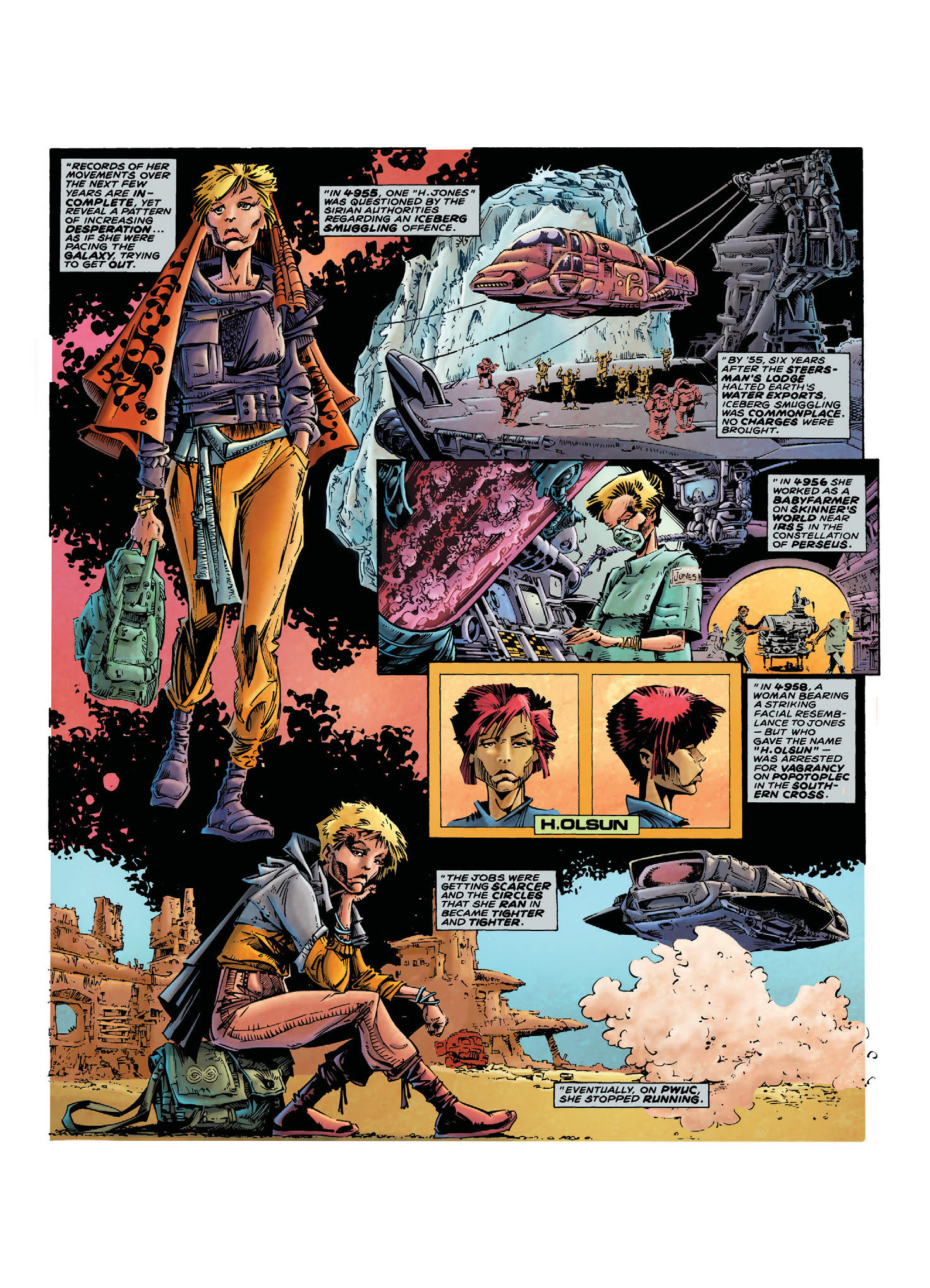 Read online The Ballad of Halo Jones (2018) comic -  Issue # TPB 3 - 8