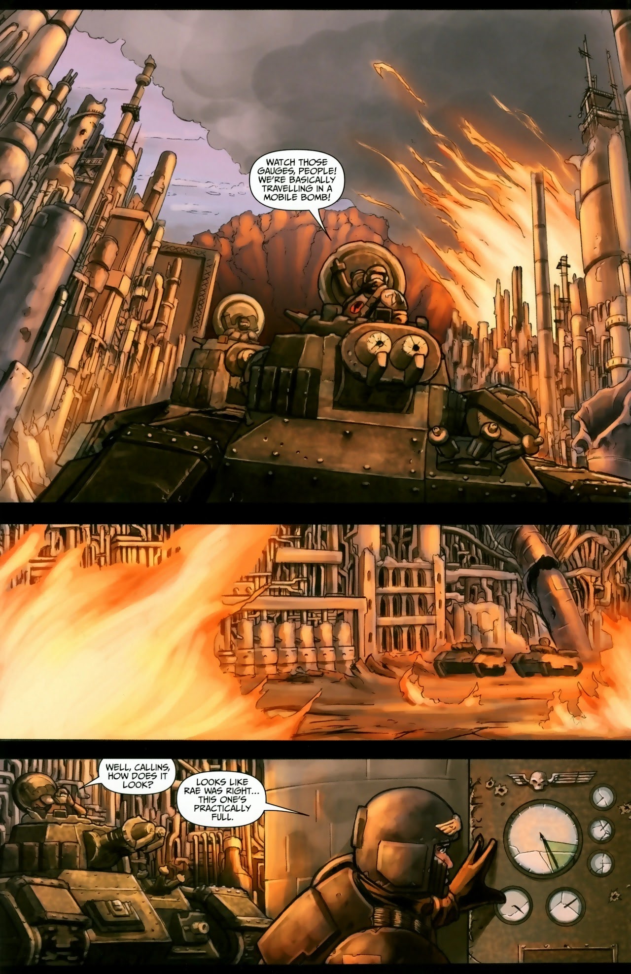 Read online Warhammer 40,000: Fire & Honour comic -  Issue #3 - 19