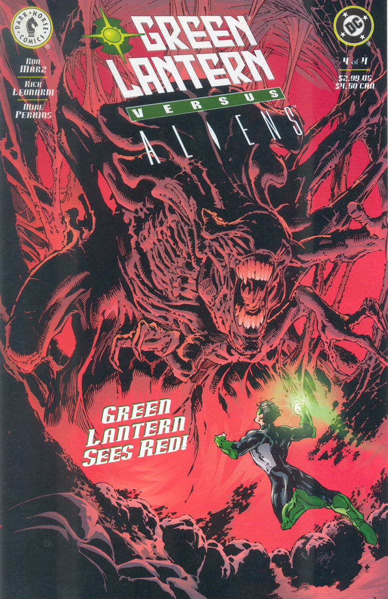 Green Lantern vs. Aliens issue 4 - Page 1