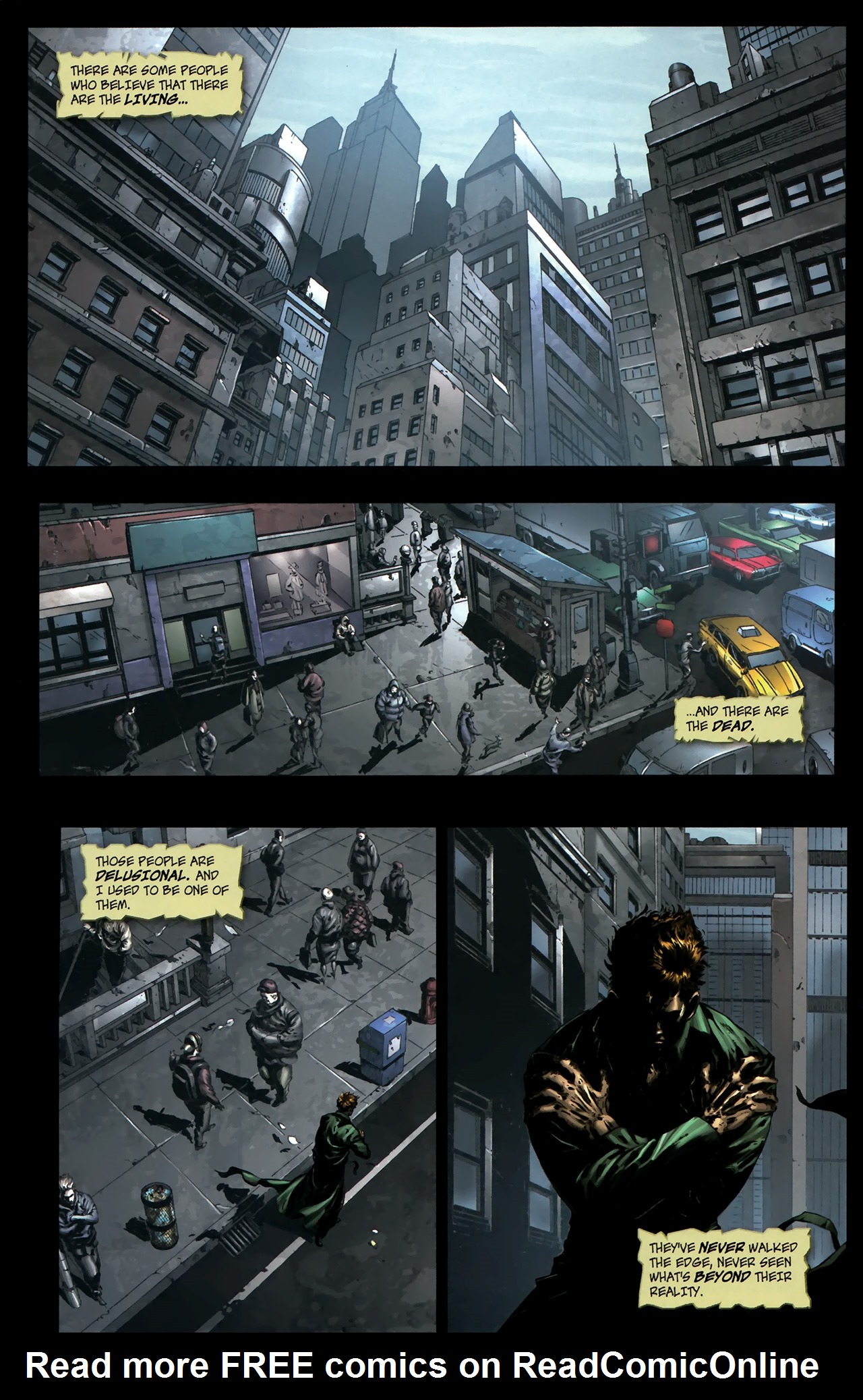Read online The Grim Ghost comic -  Issue #0 - 4