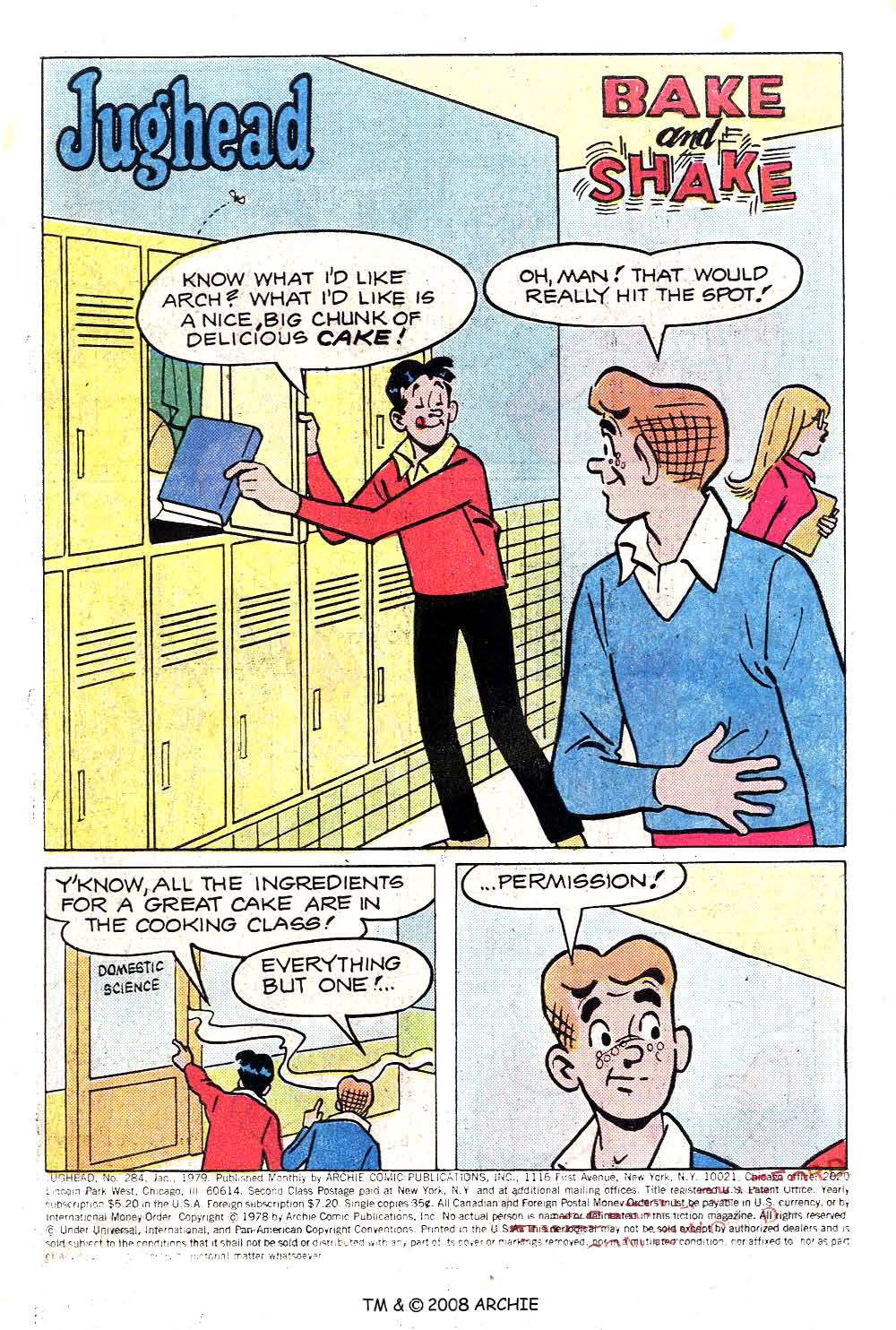 Read online Jughead (1965) comic -  Issue #284 - 3
