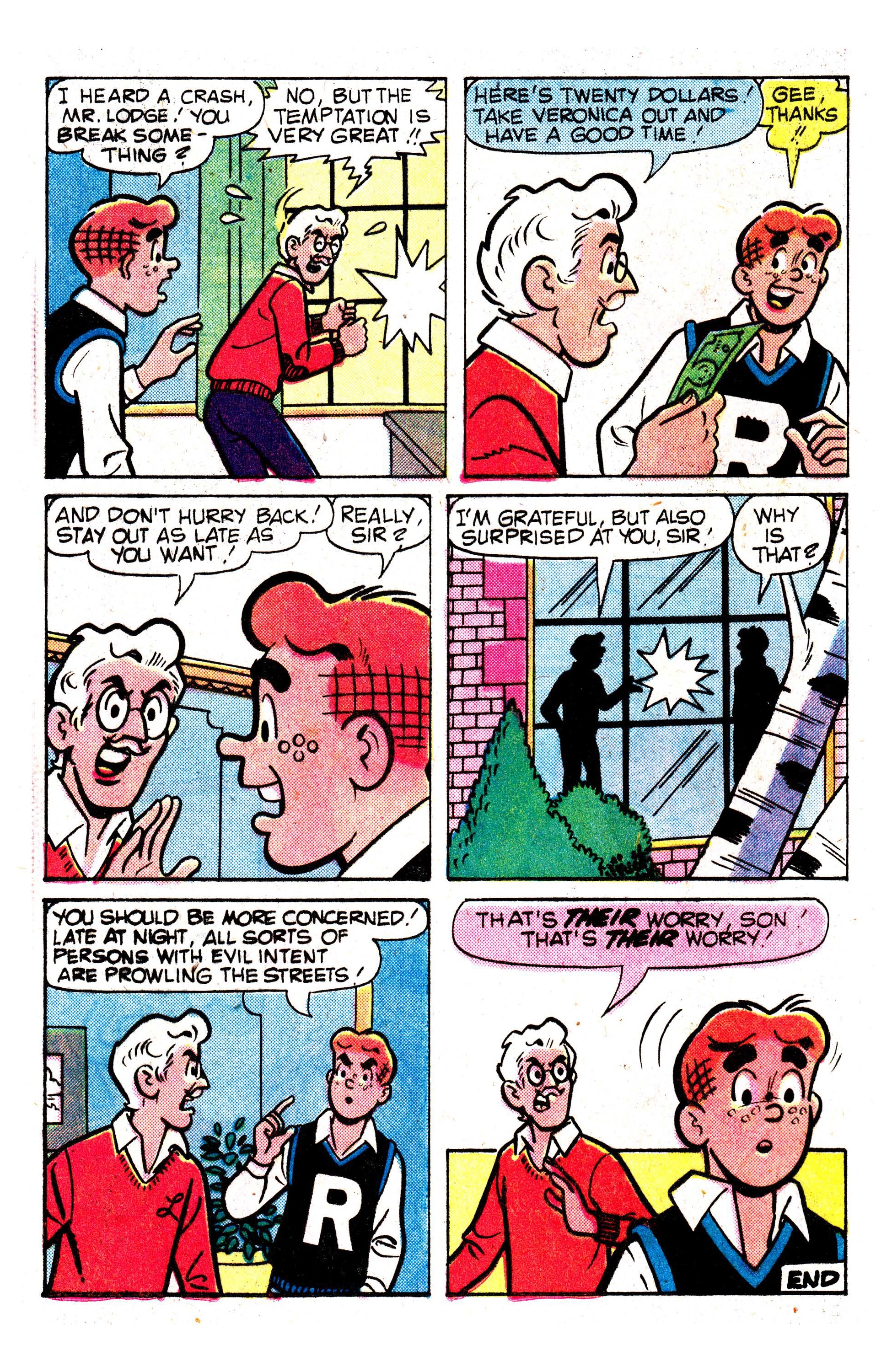 Read online Archie (1960) comic -  Issue #307 - 19