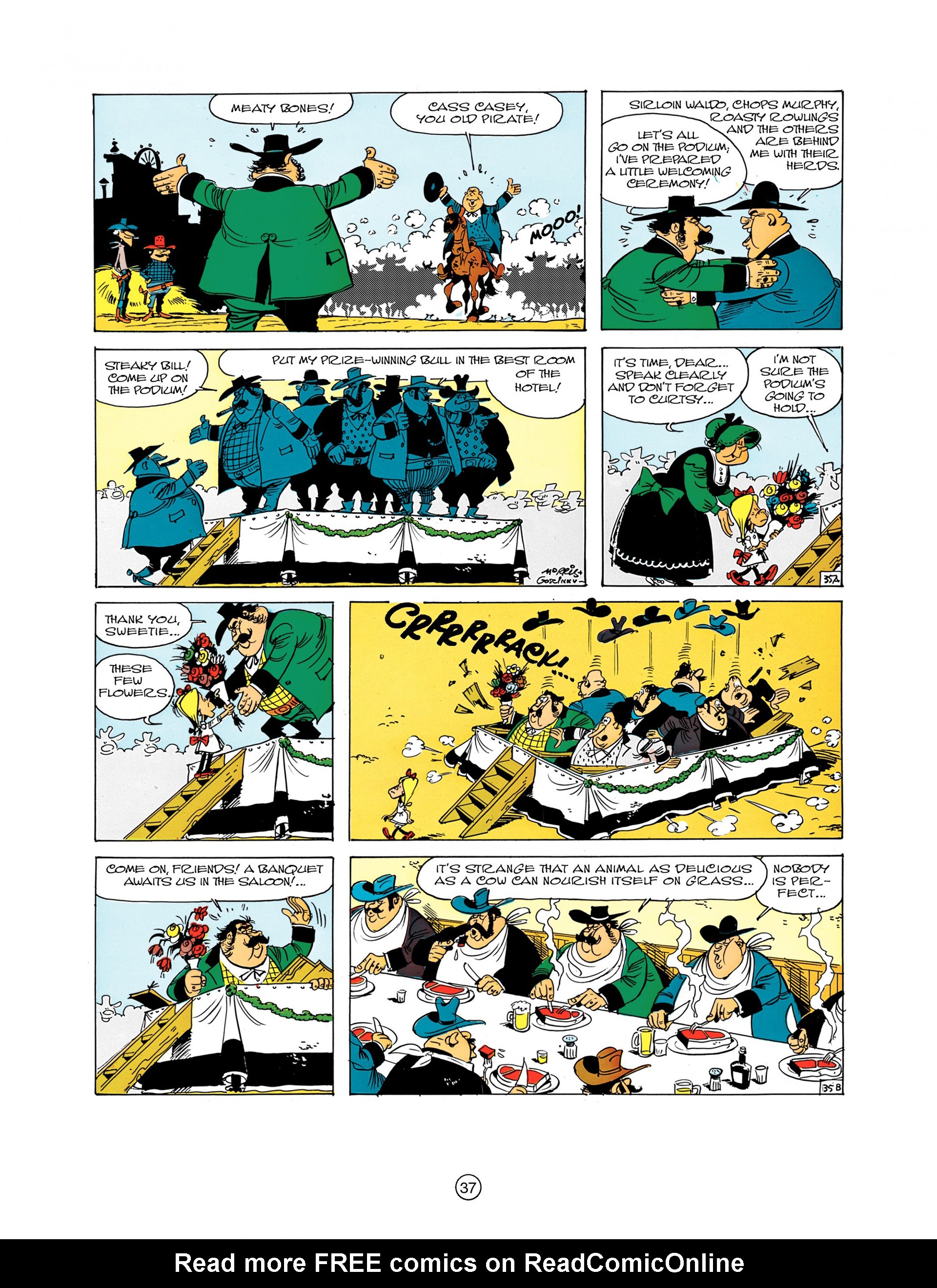 Read online A Lucky Luke Adventure comic -  Issue #7 - 37