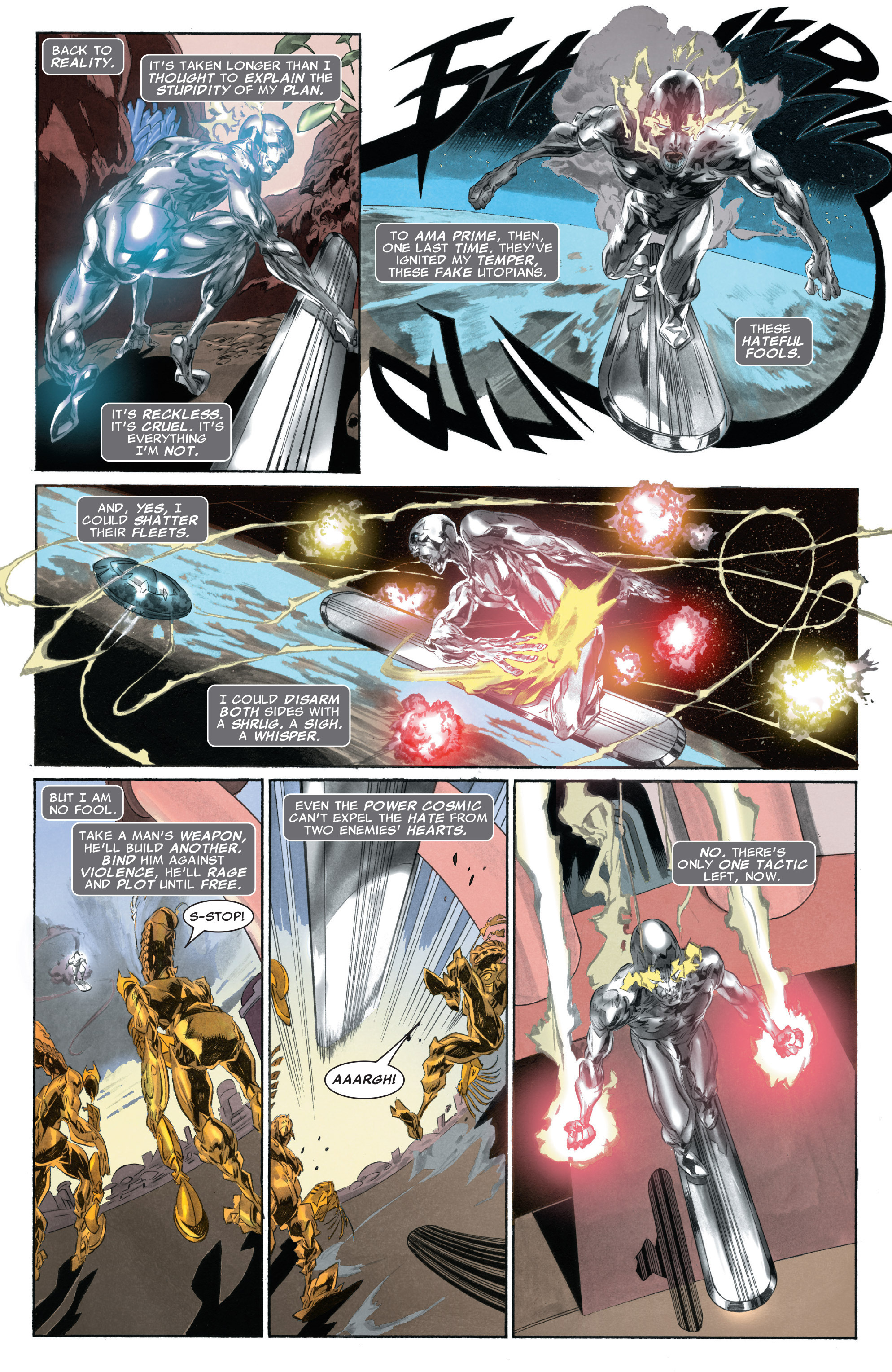 Read online Silver Surfer: In Thy Name comic -  Issue #3 - 16
