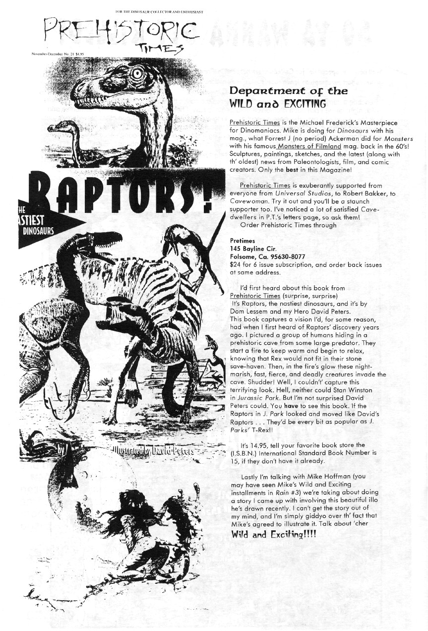 Read online Cavewoman: Rain comic -  Issue #6 - 32