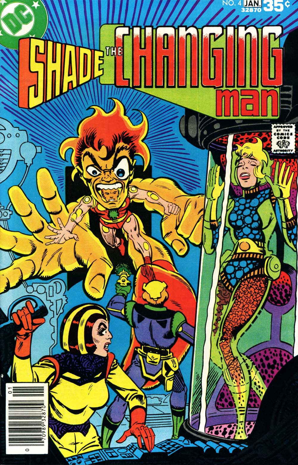 Read online Shade, the Changing Man (1977) comic -  Issue #4 - 1