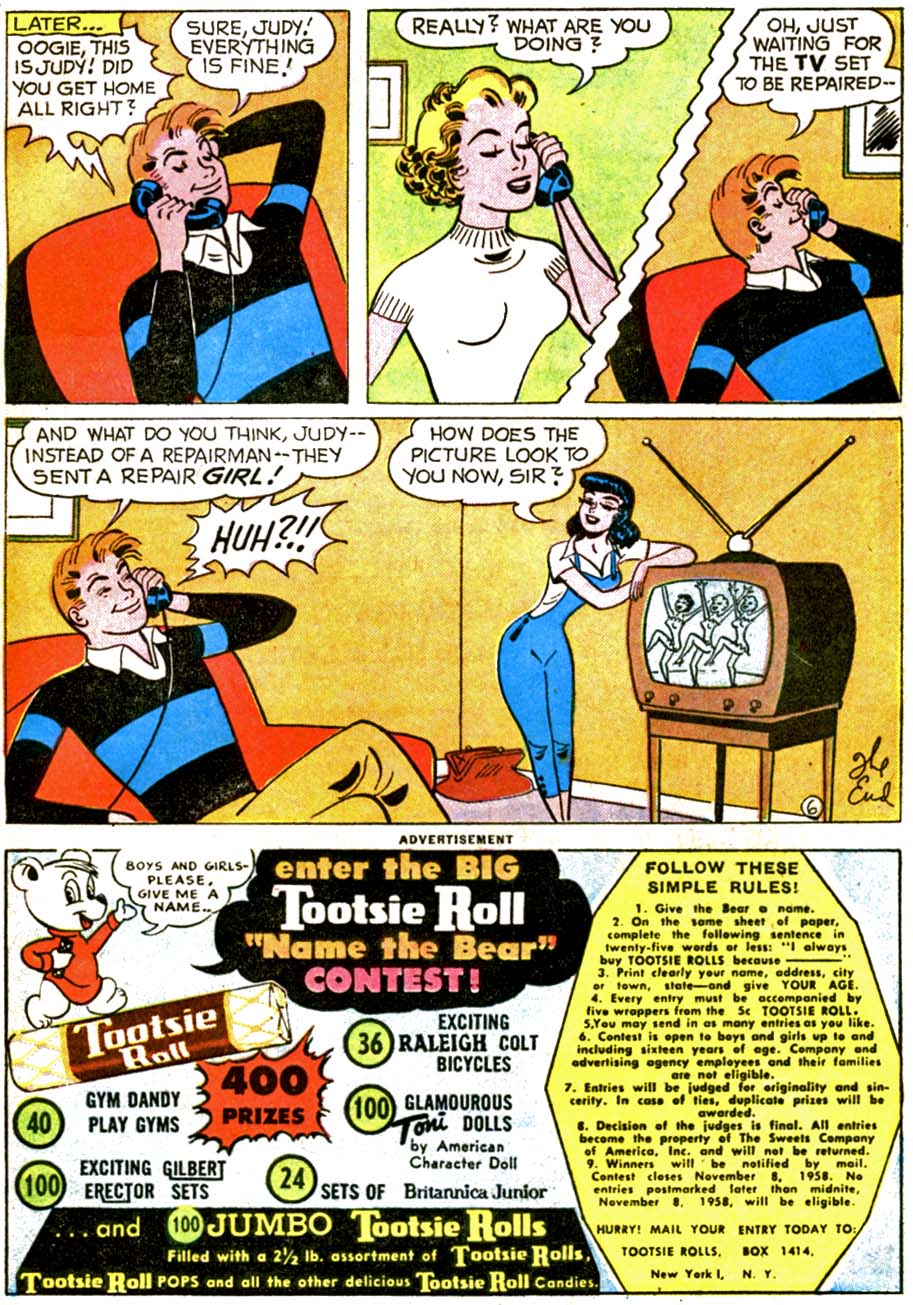 Read online A Date with Judy comic -  Issue #67 - 33