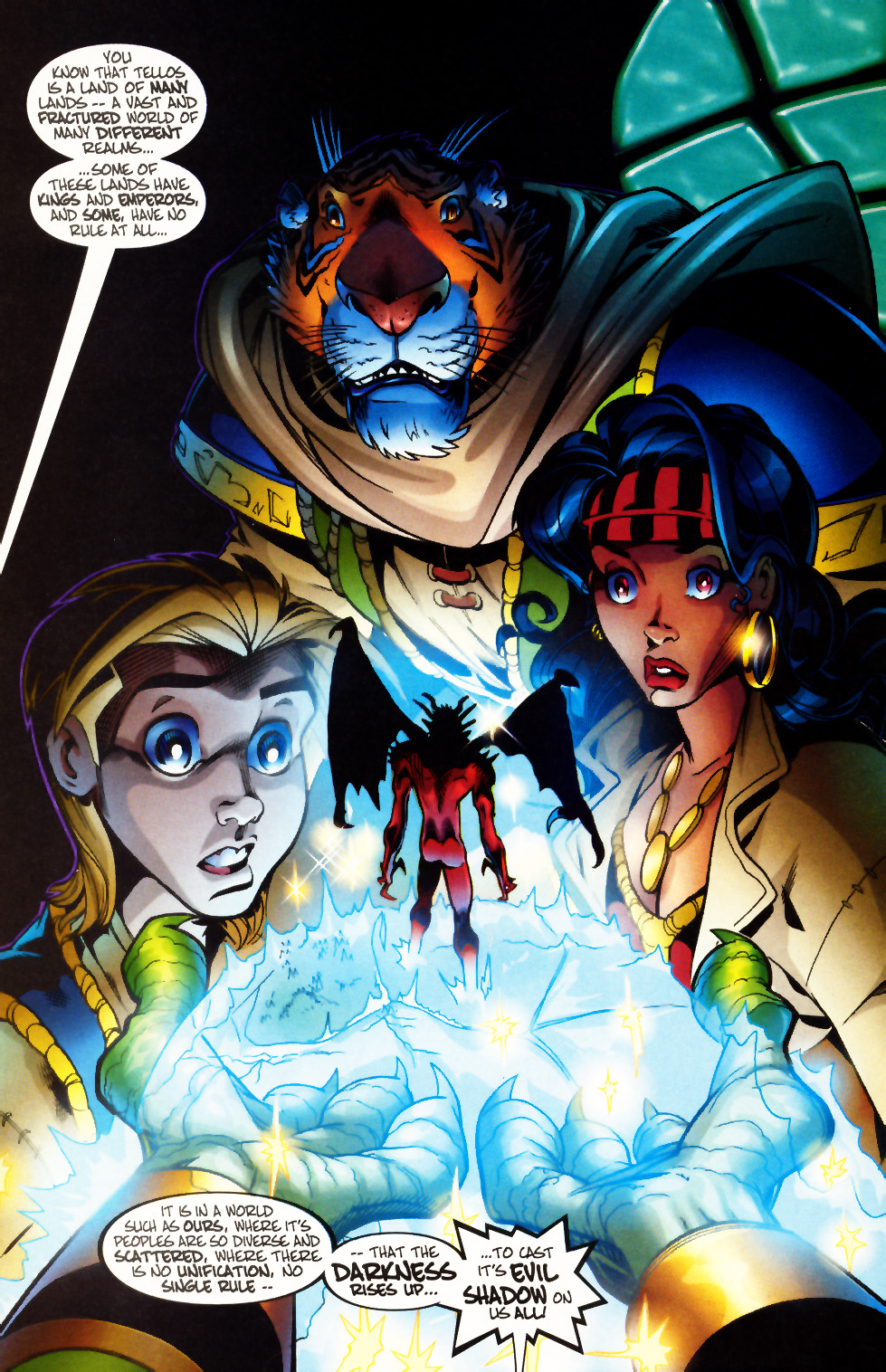 Read online Tellos (1999) comic -  Issue #3 - 3