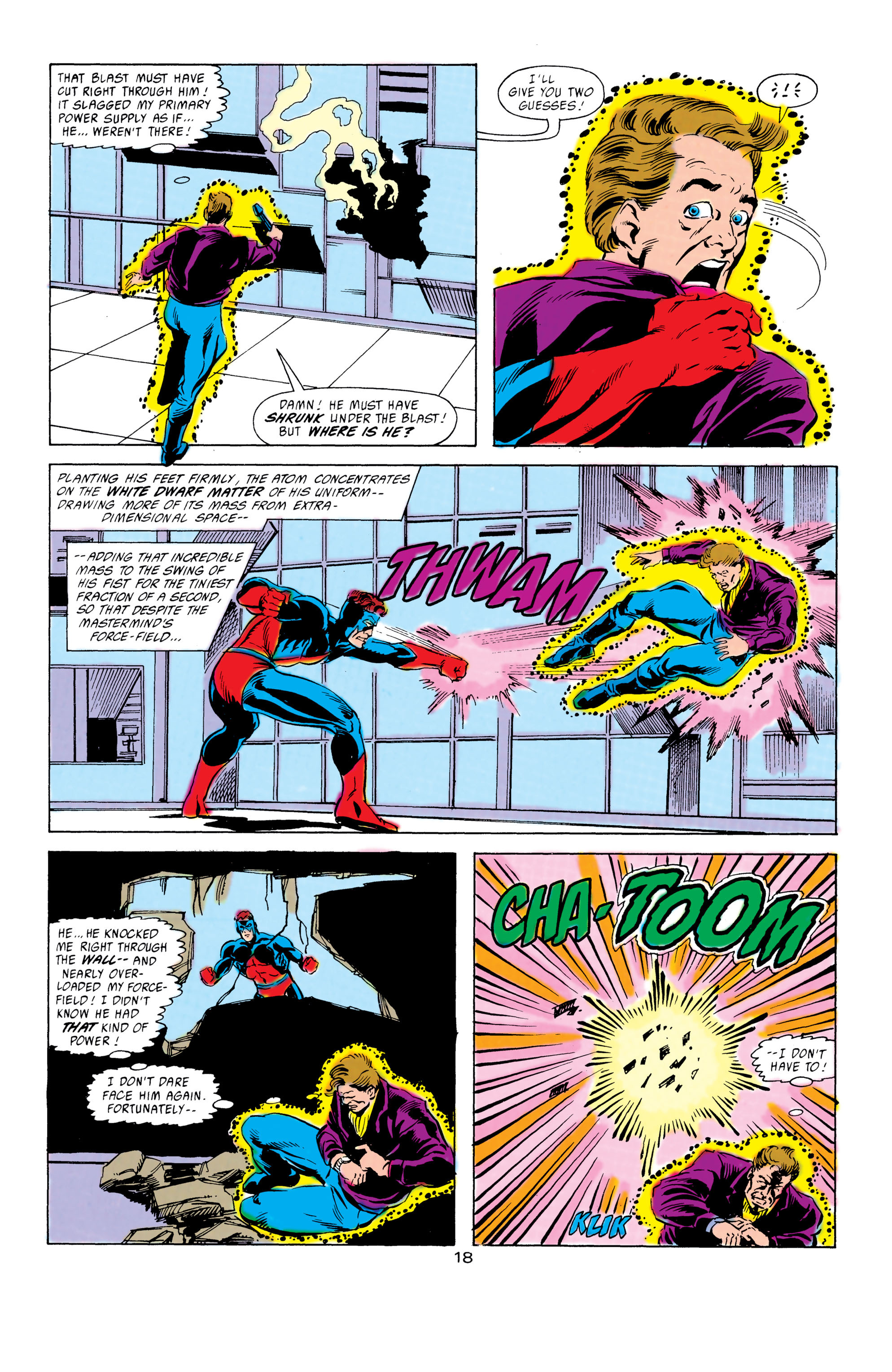 Read online Power of the Atom comic -  Issue #4 - 19