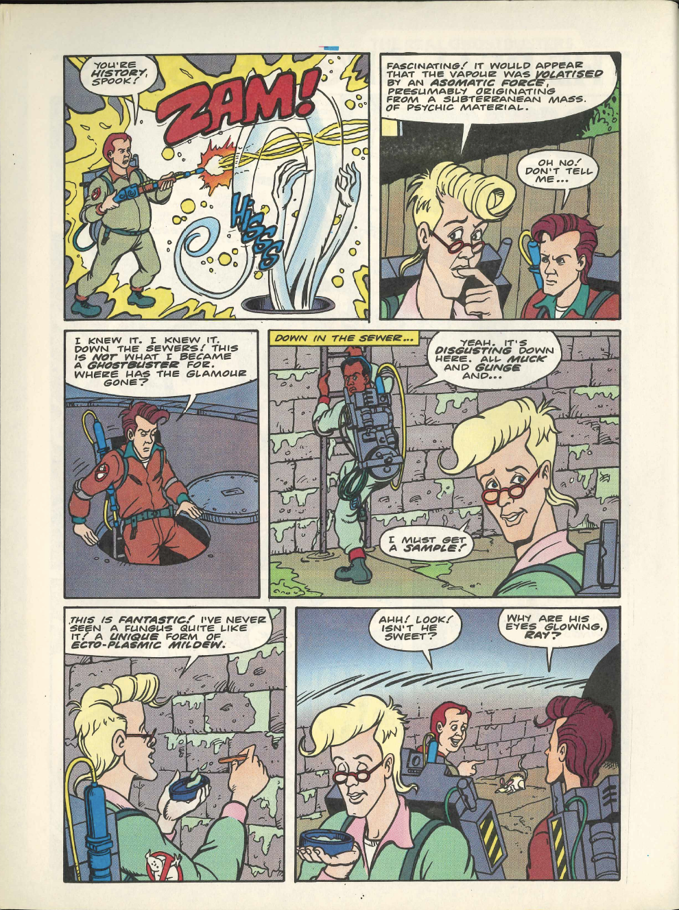 Read online The Real Ghostbusters comic -  Issue #188 - 32