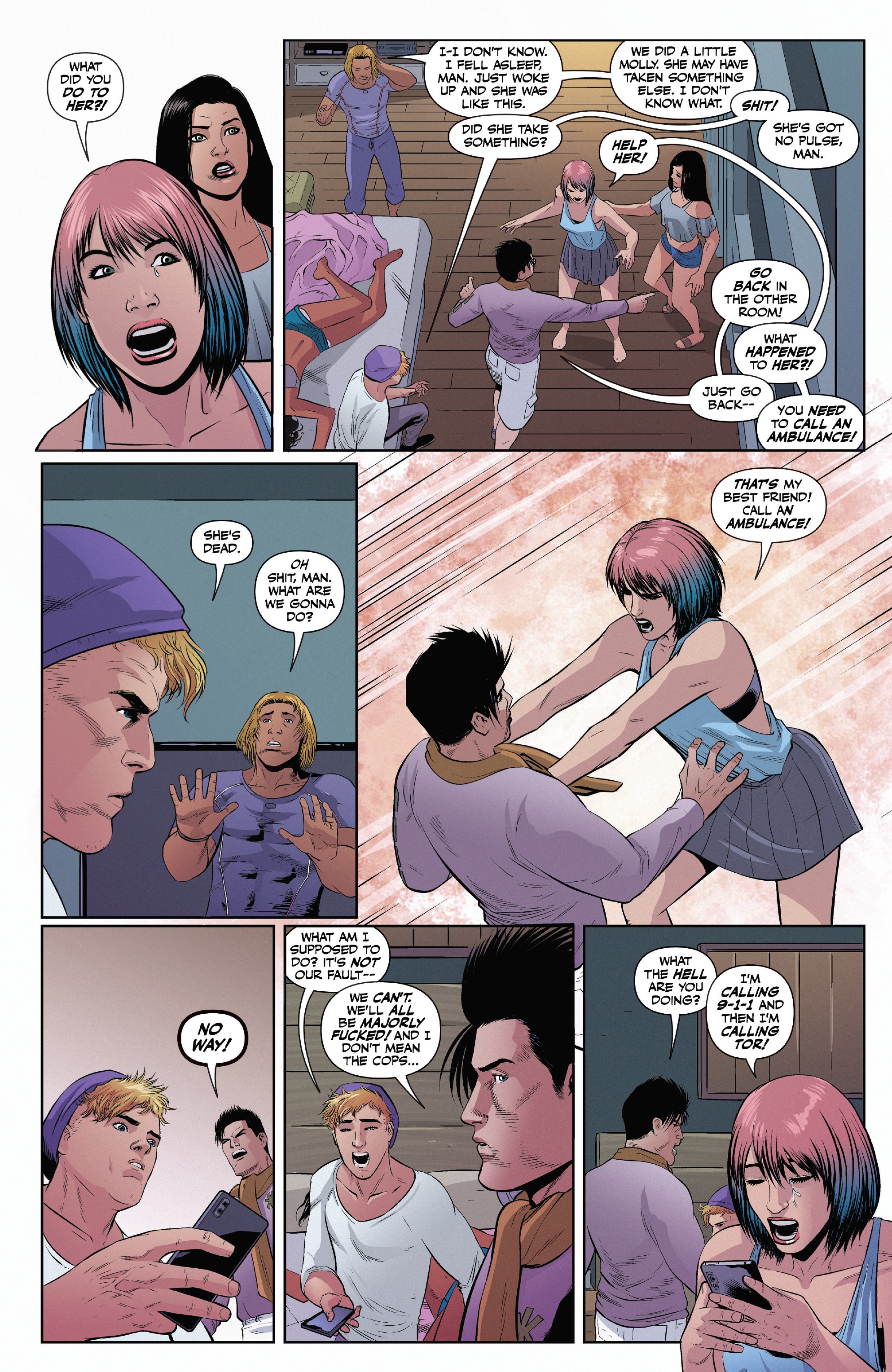 Read online Hellchild: Blood Money comic -  Issue #1 - 5