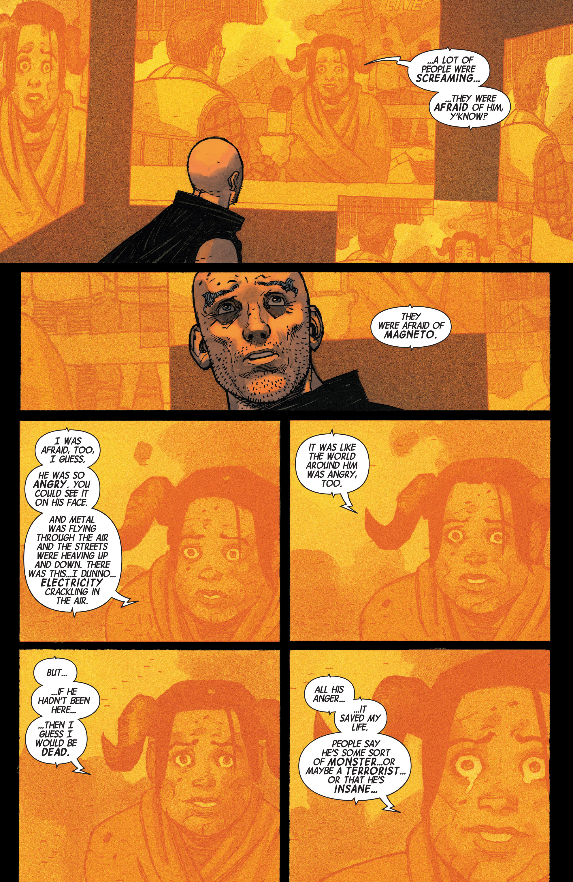 Read online Magneto comic -  Issue #11 - 14