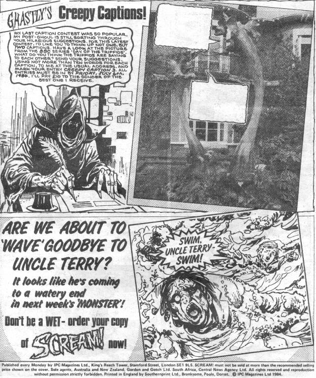 Read online Scream! (1984) comic -  Issue #15 - 15