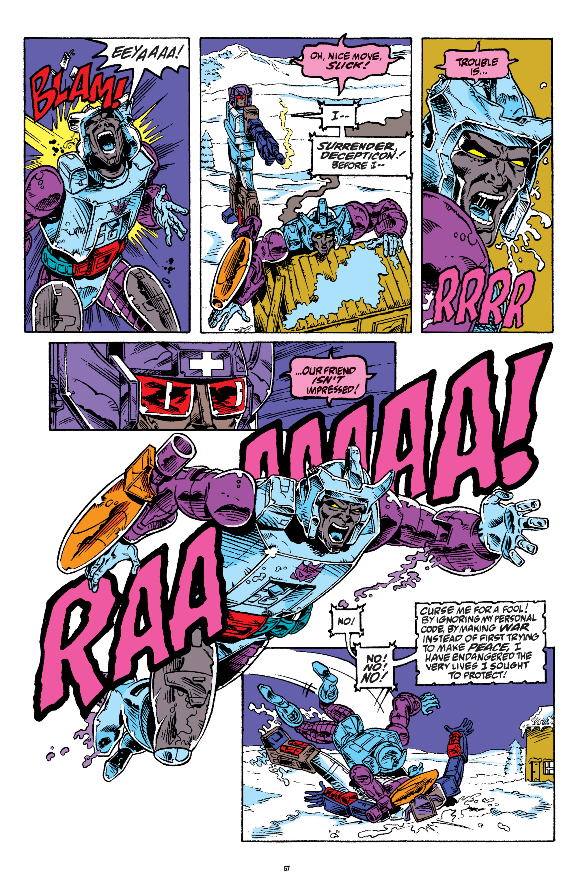 Read online The Transformers Classics comic -  Issue # TPB 7 - 67