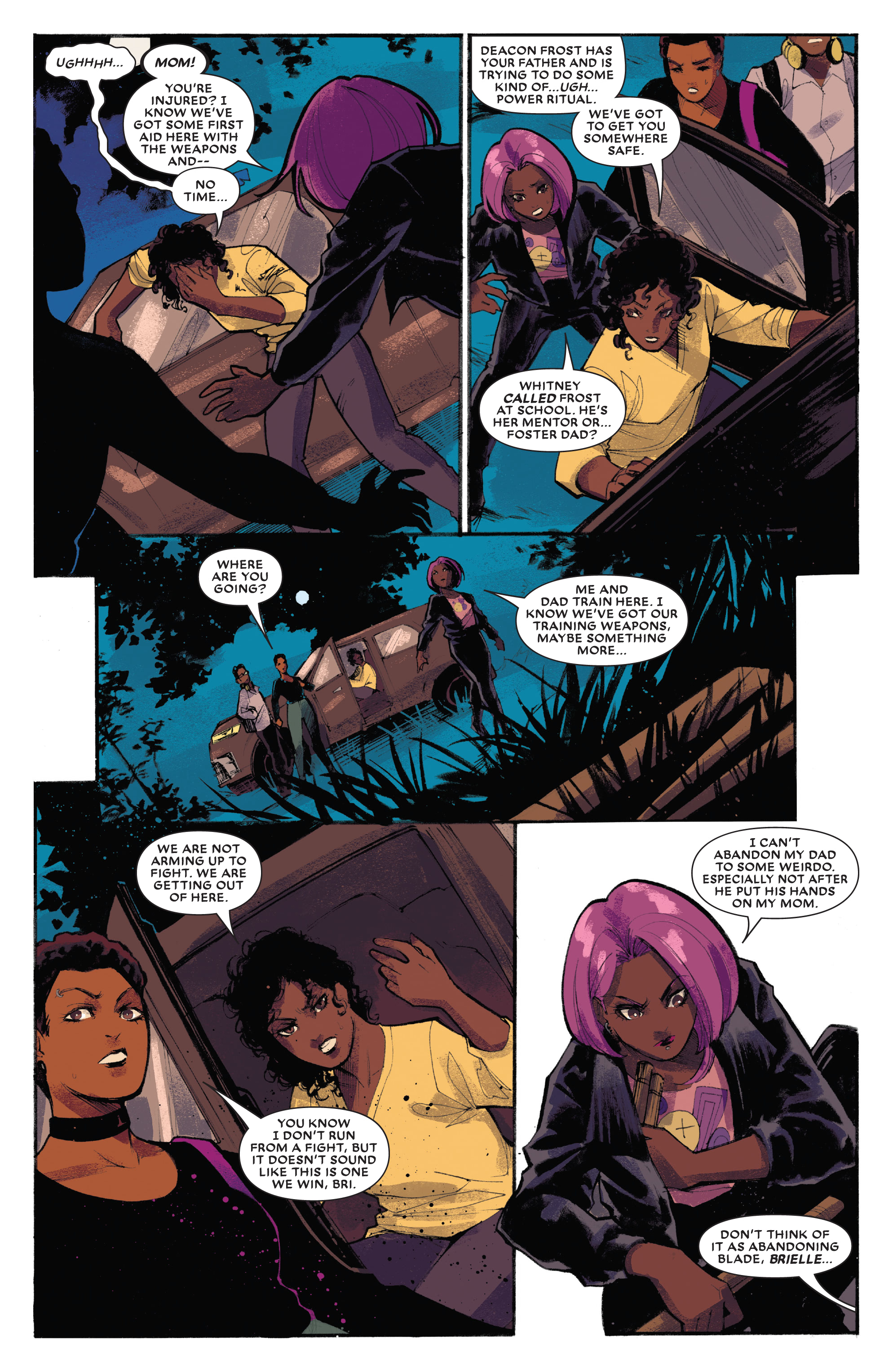 Read online Bloodline: Daughter of Blade comic -  Issue #5 - 5