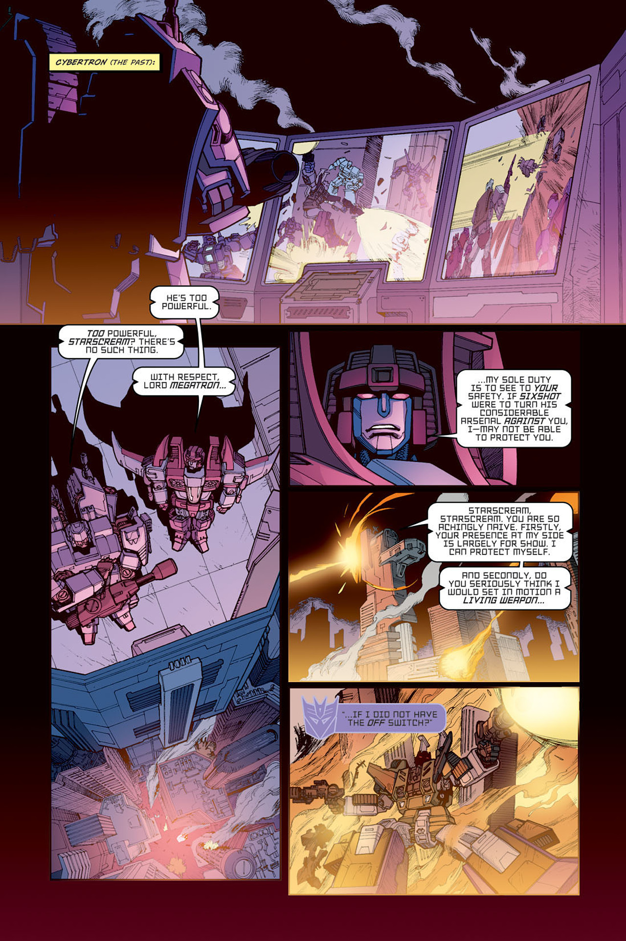 Read online The Transformers: Devastation comic -  Issue #5 - 4