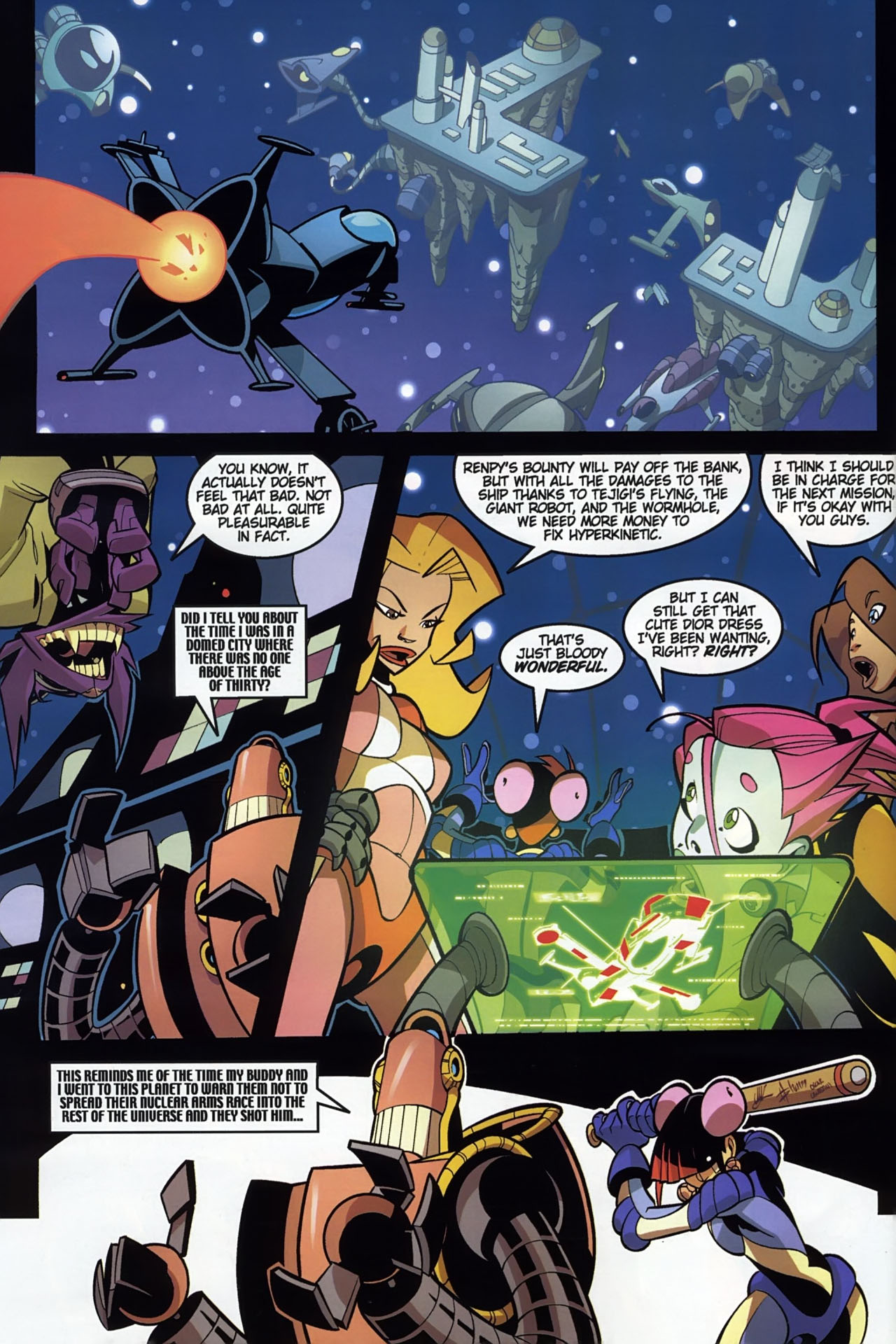 Read online Hyperkinetic comic -  Issue #3 - 46