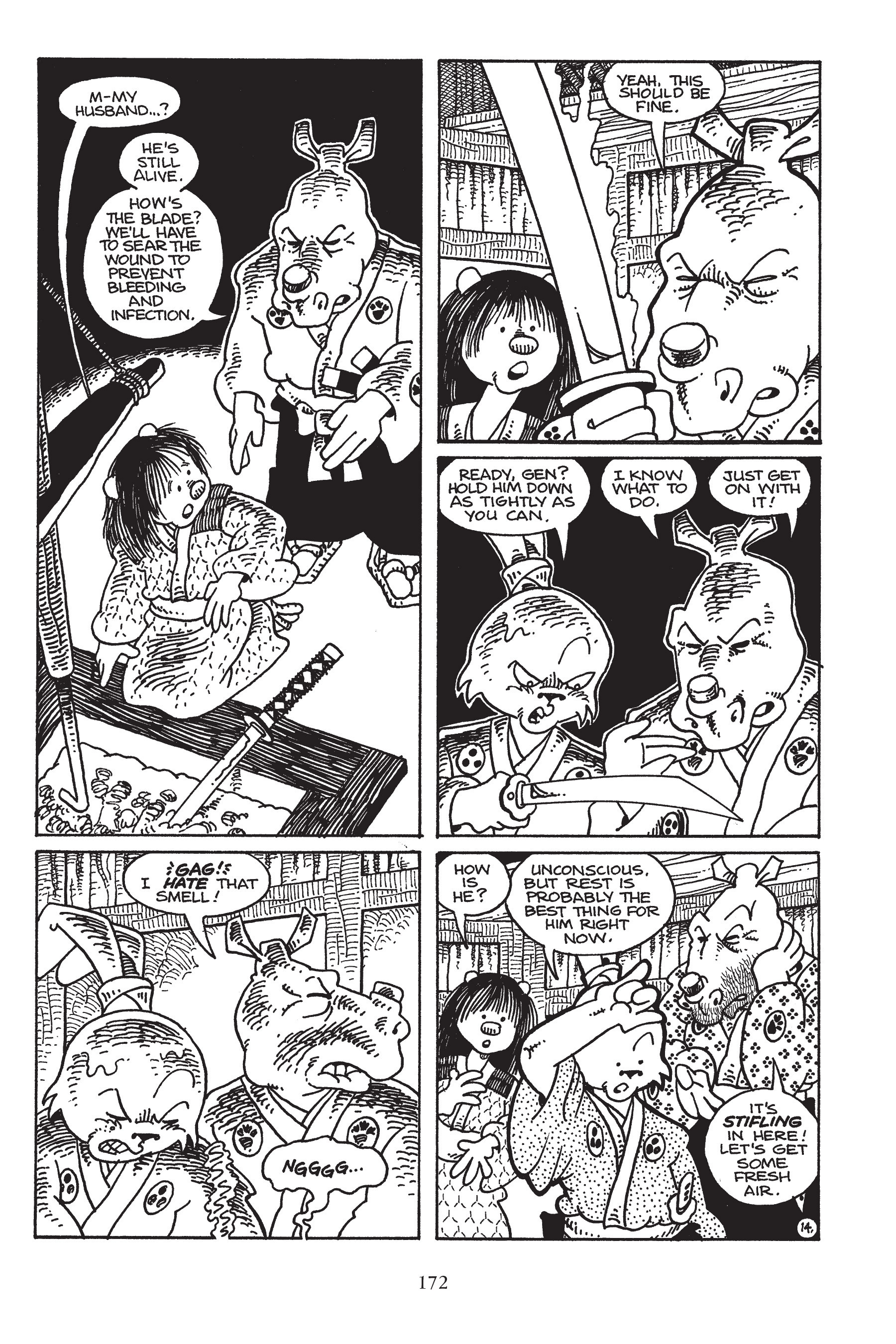 Read online Usagi Yojimbo (1987) comic -  Issue # _TPB 7 - 163