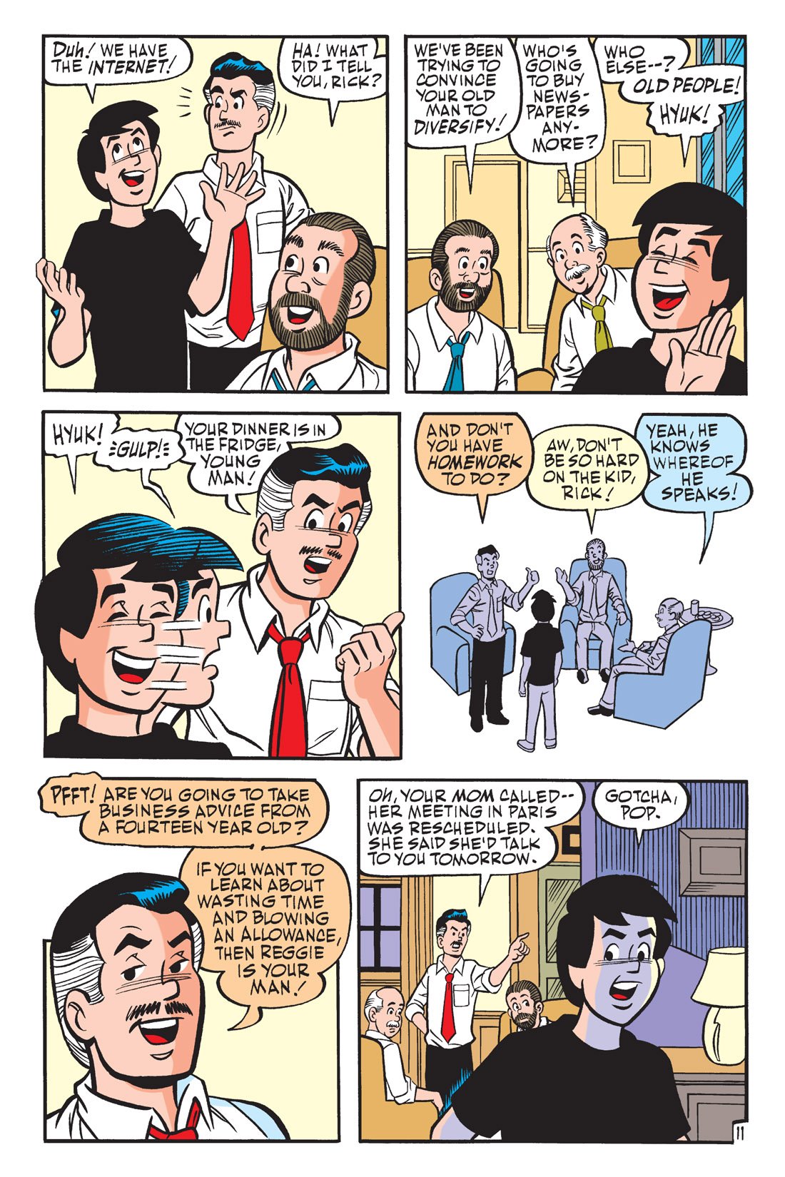 Read online Archie Freshman Year comic -  Issue # TPB 2 - 64