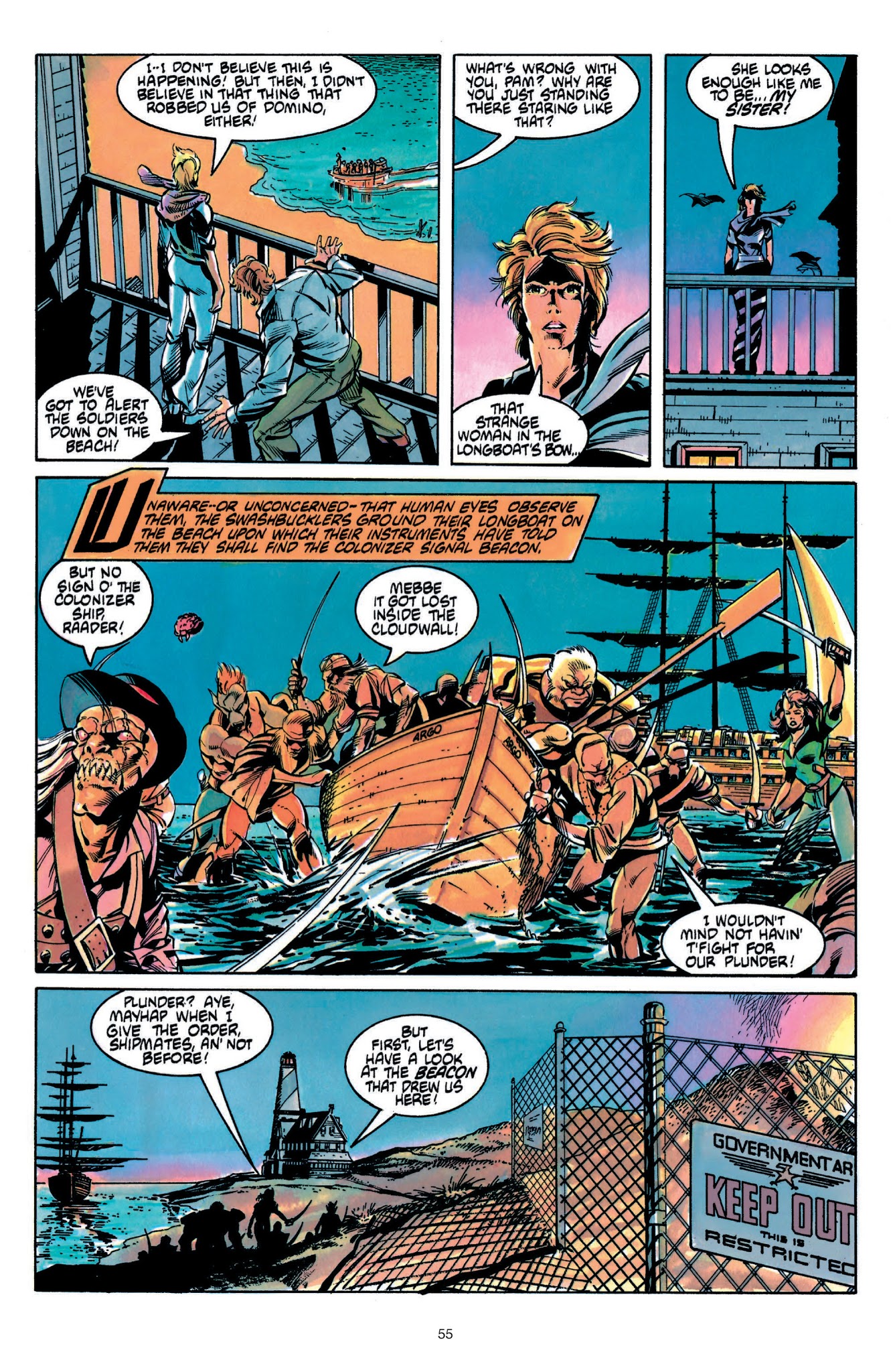 Read online Swords of the Swashbucklers comic -  Issue # TPB - 52