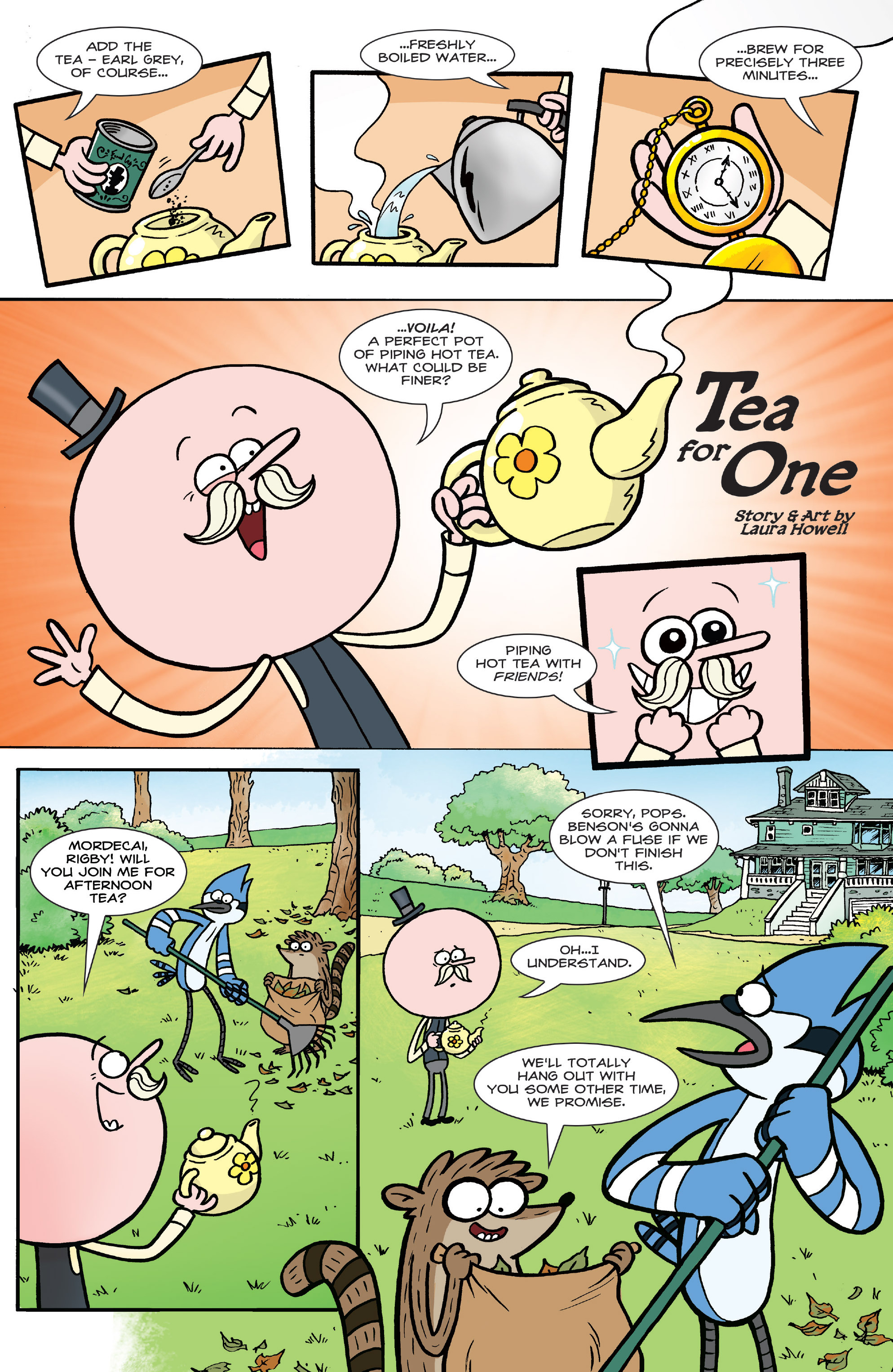 Read online Regular Show comic -  Issue #33 - 19