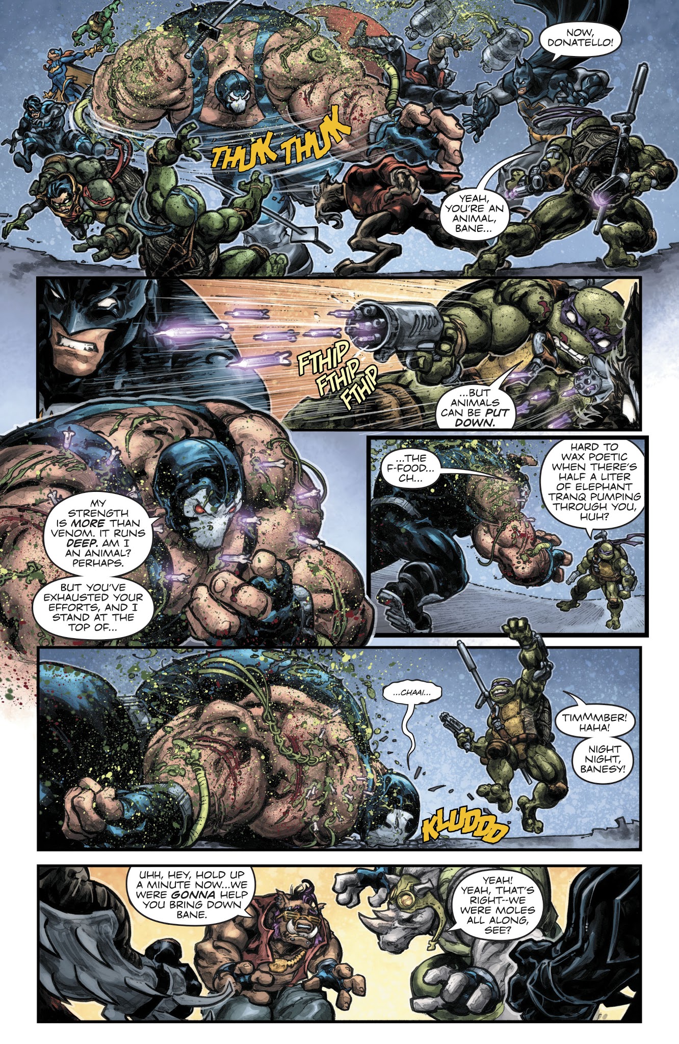 Read online Batman/Teenage Mutant Ninja Turtles II comic -  Issue #6 - 19