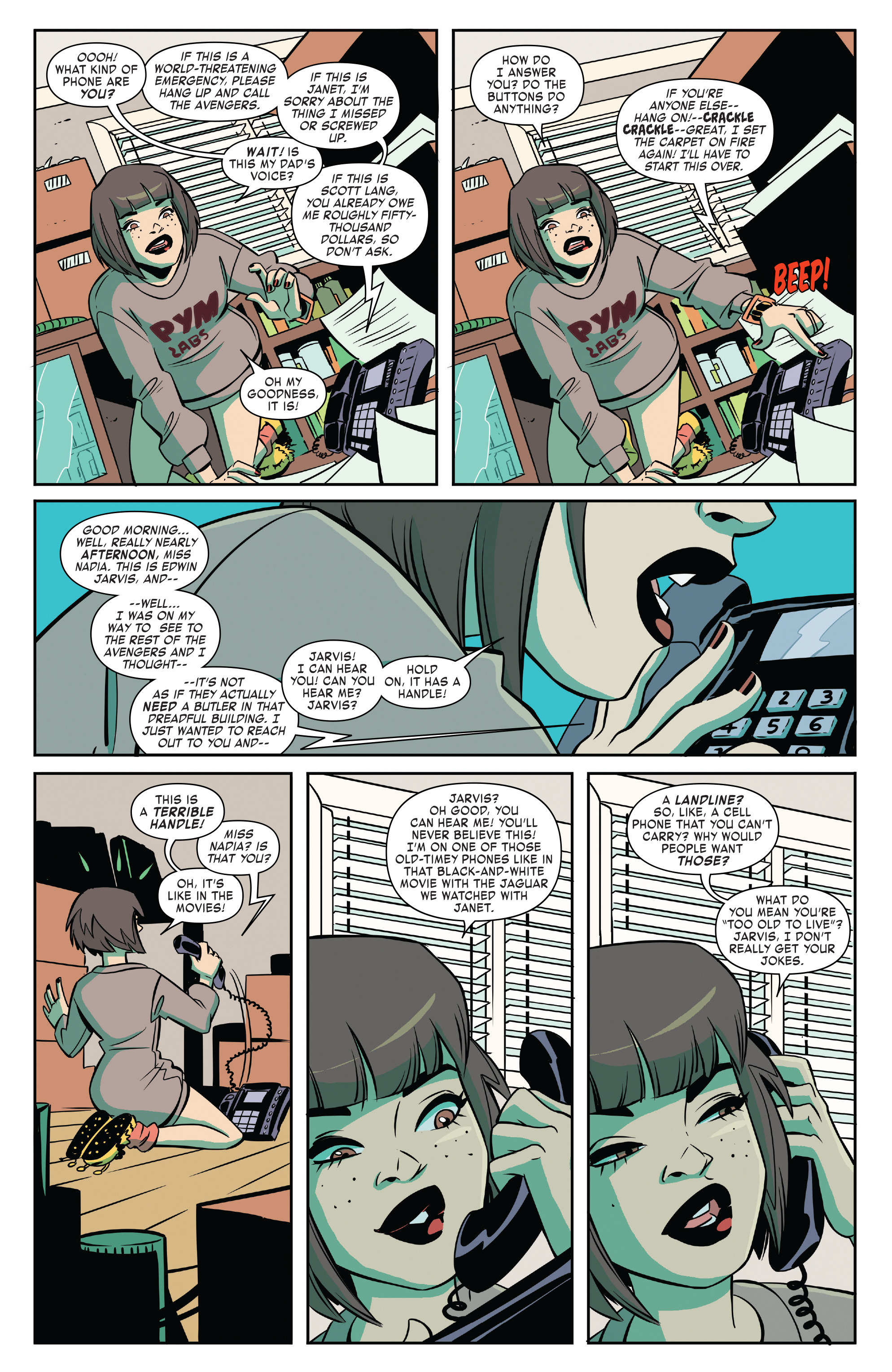 Read online The Unstoppable Wasp comic -  Issue #2 - 4