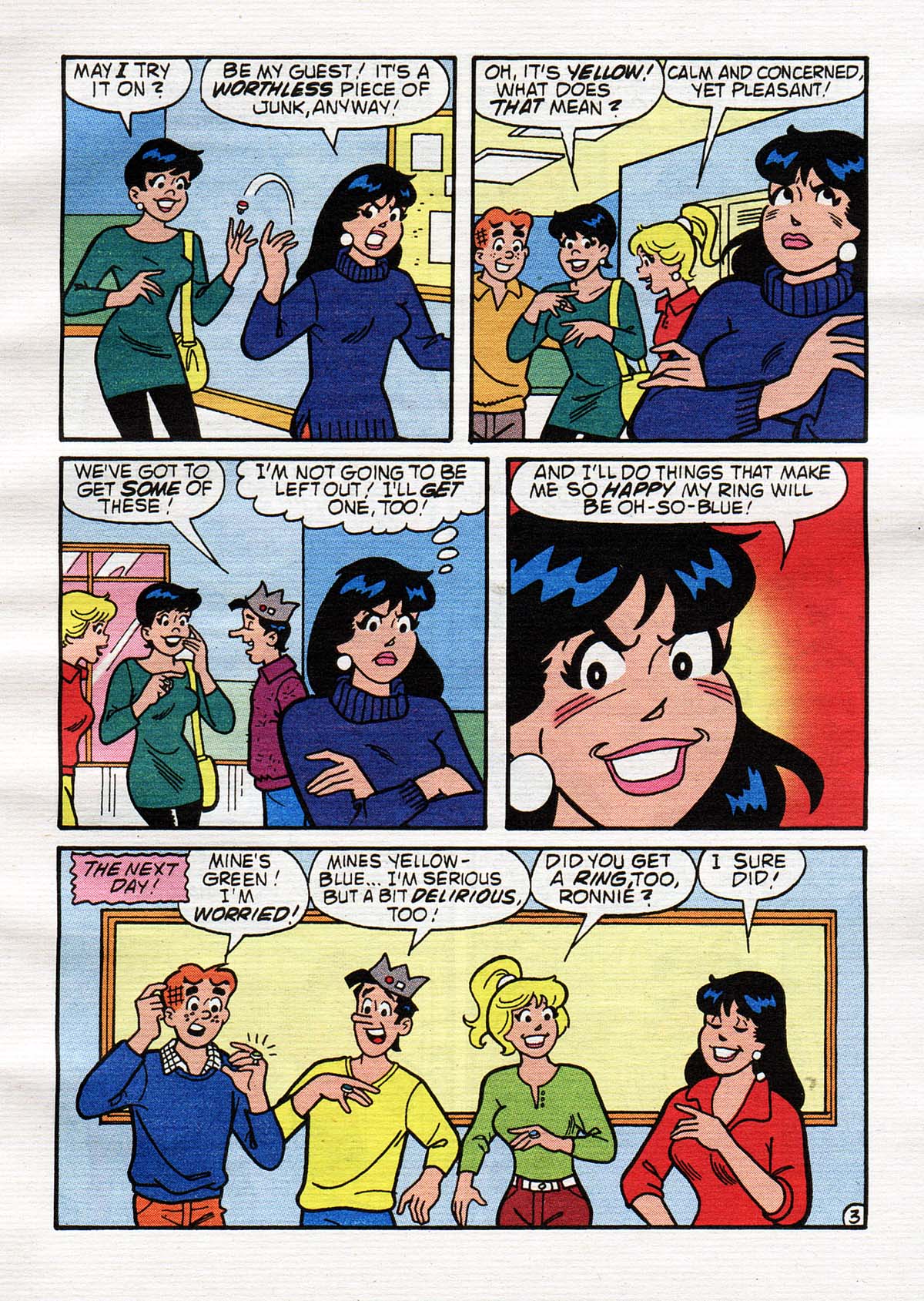 Read online Betty and Veronica Digest Magazine comic -  Issue #124 - 10