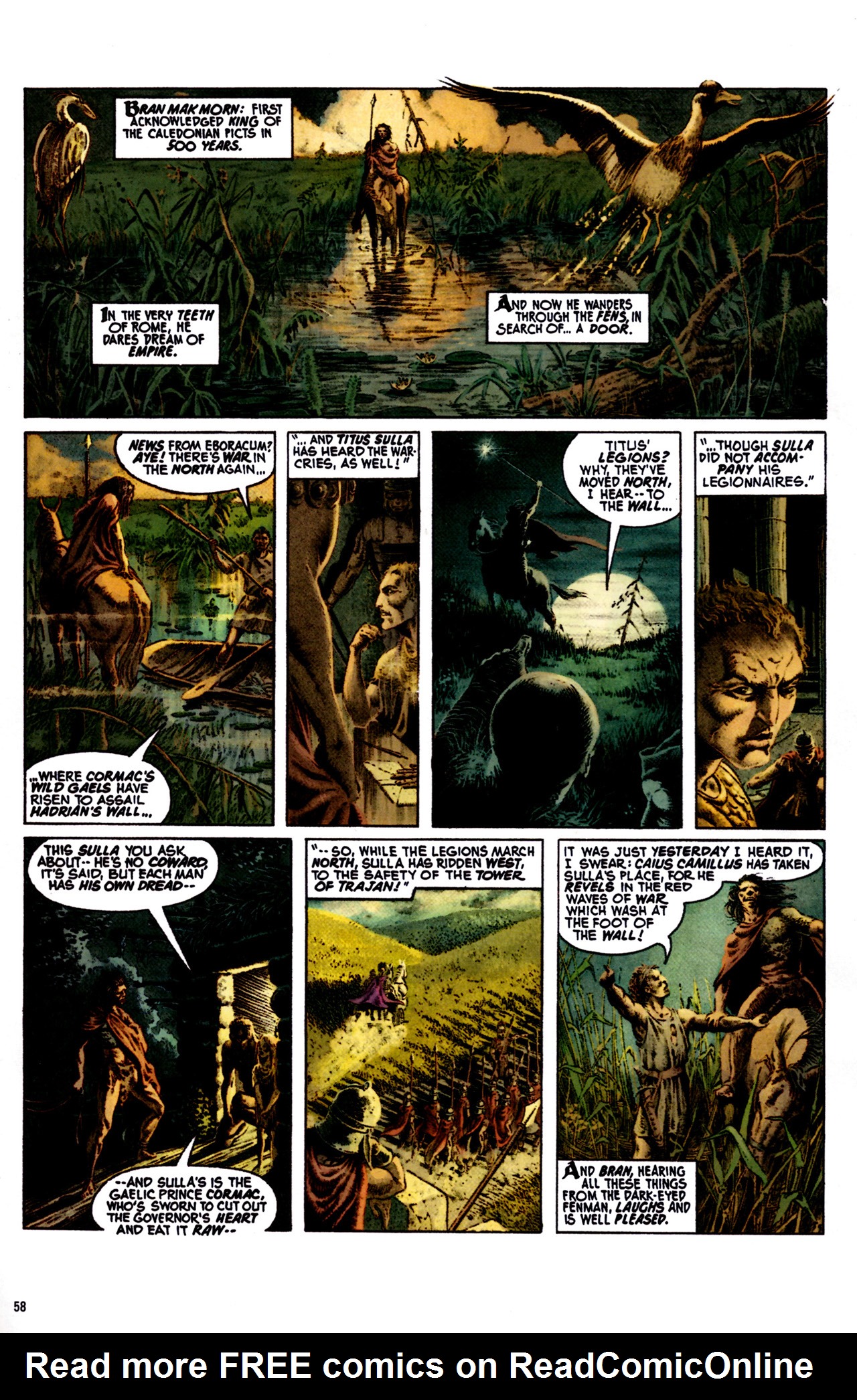 Read online Robert E. Howard's Savage Sword comic -  Issue #1 - 58