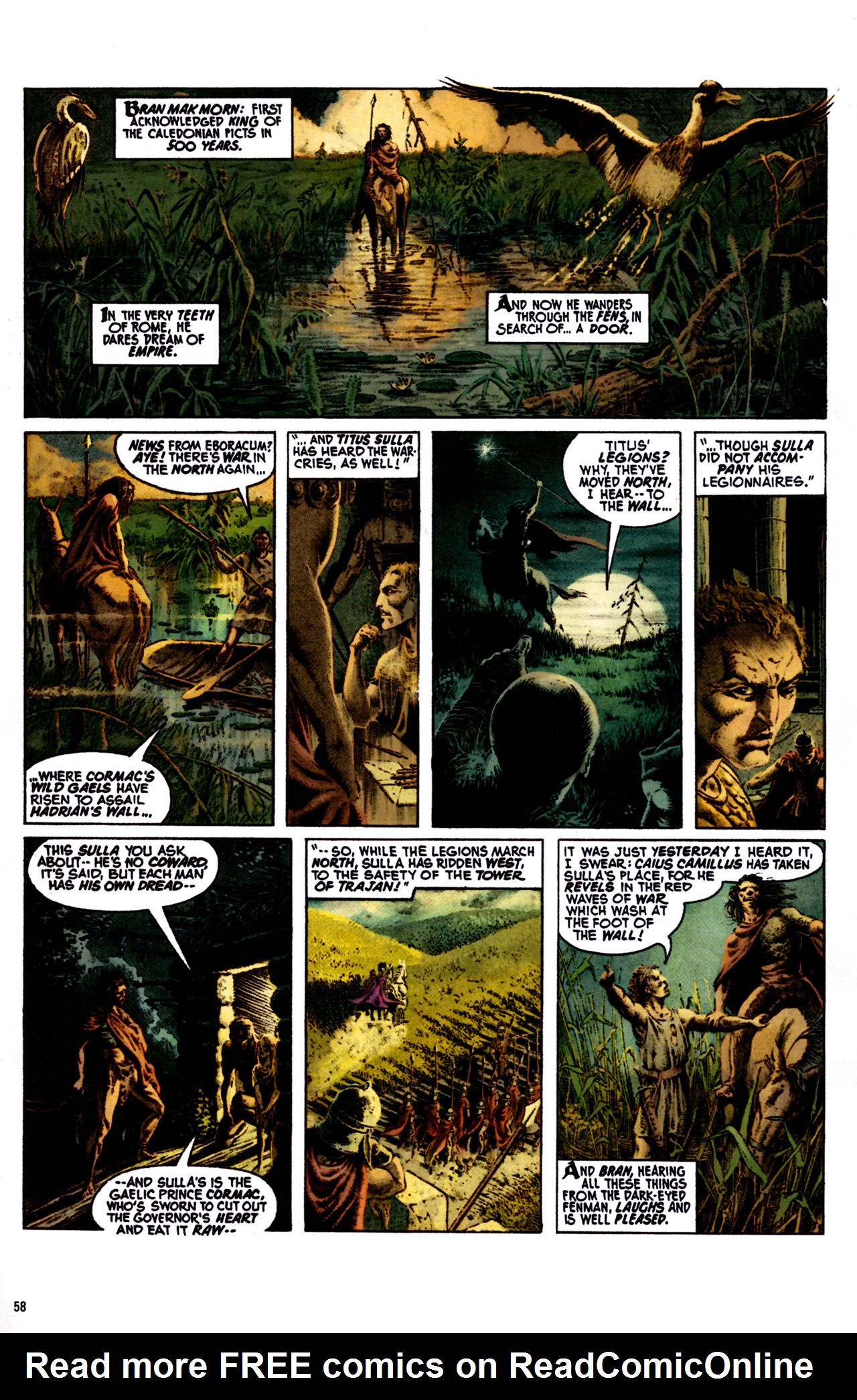 Read online Robert E. Howard's Savage Sword comic -  Issue #1 - 58