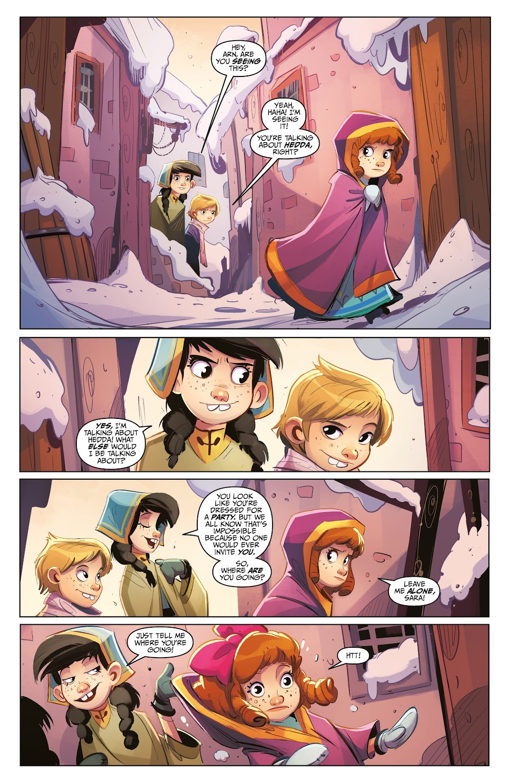 Read online Disney Frozen: The Hero Within comic -  Issue #1 - 19