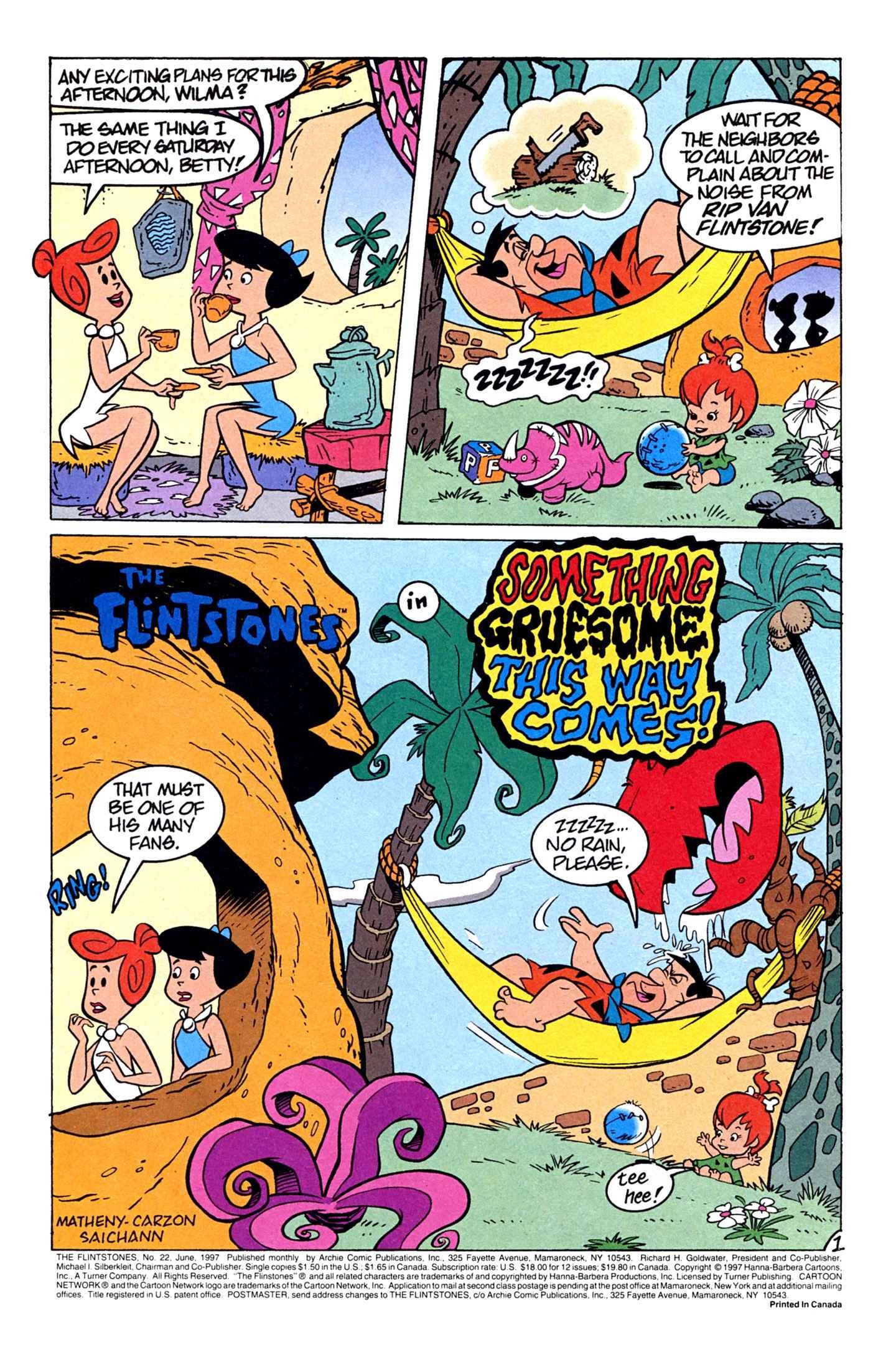 Read online The Flintstones (1995) comic -  Issue #22 - 3