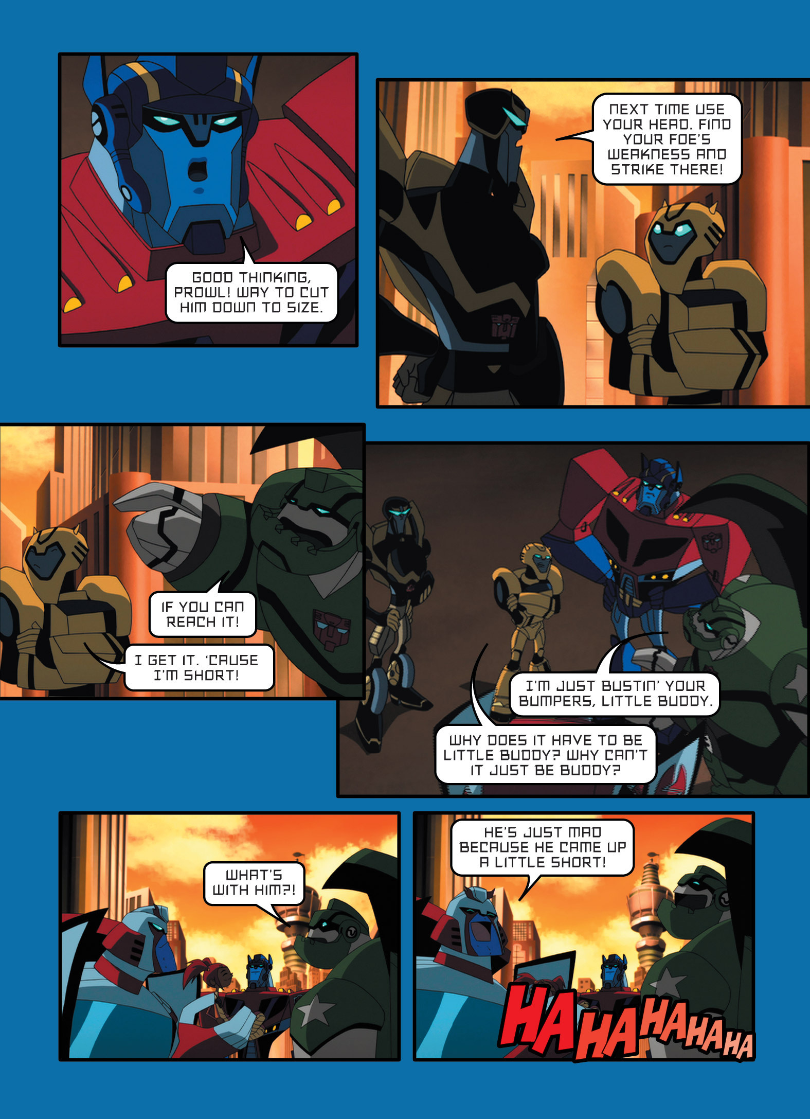 Read online Transformers Animated comic -  Issue #3 - 71