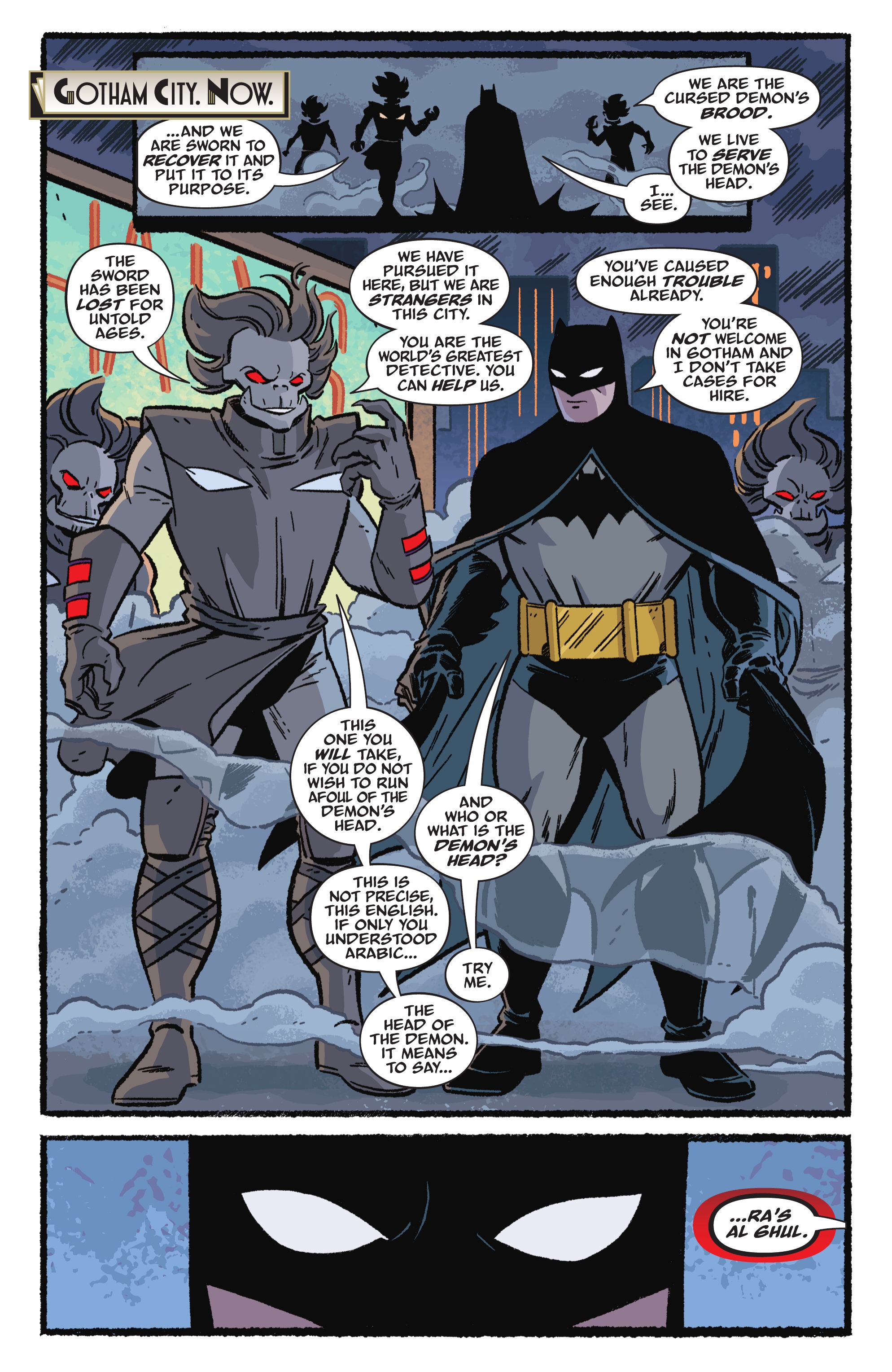 Read online Batman: The Audio Adventures comic -  Issue #2 - 5