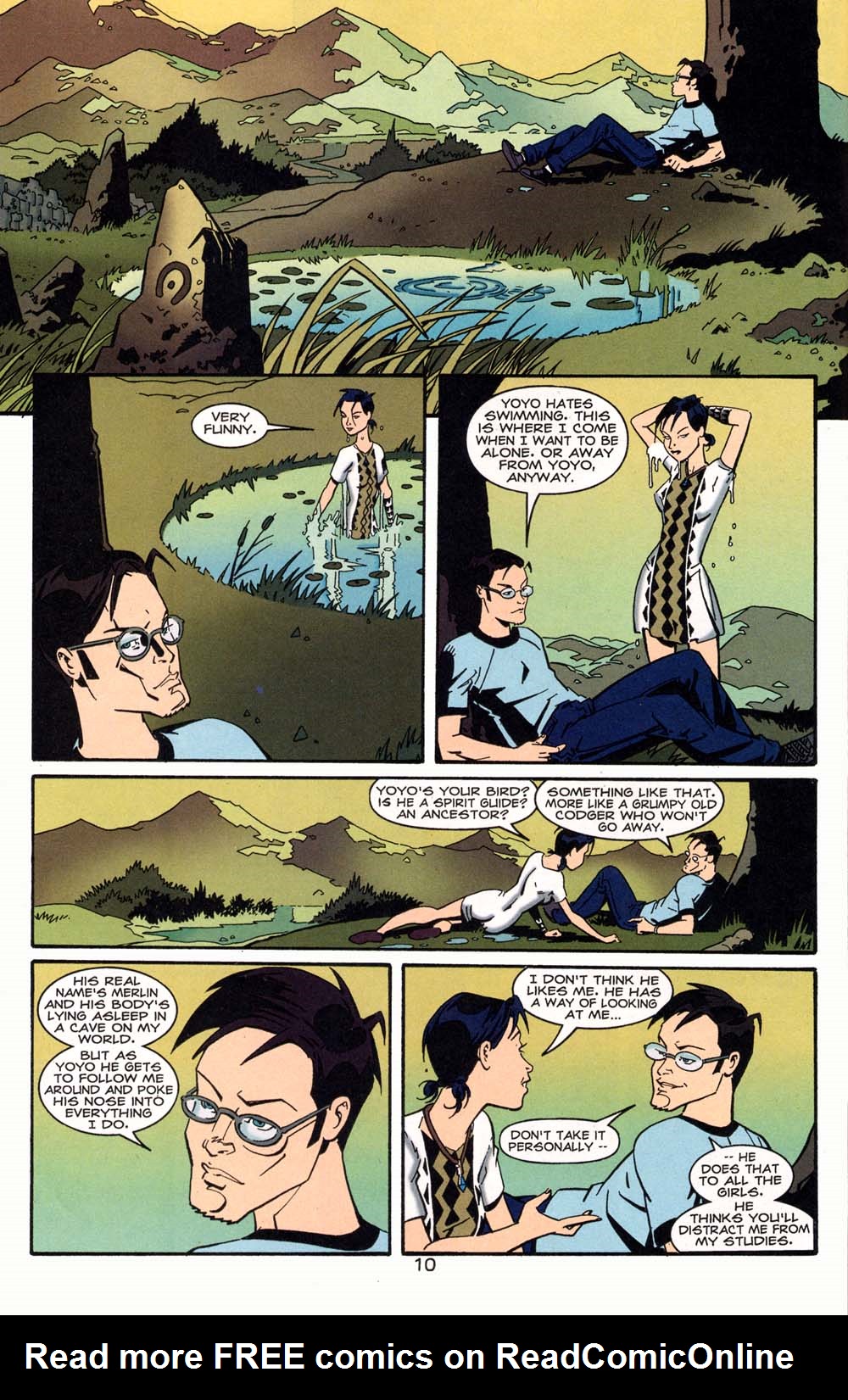 Read online Hunter:  The Age of Magic comic -  Issue #3 - 12