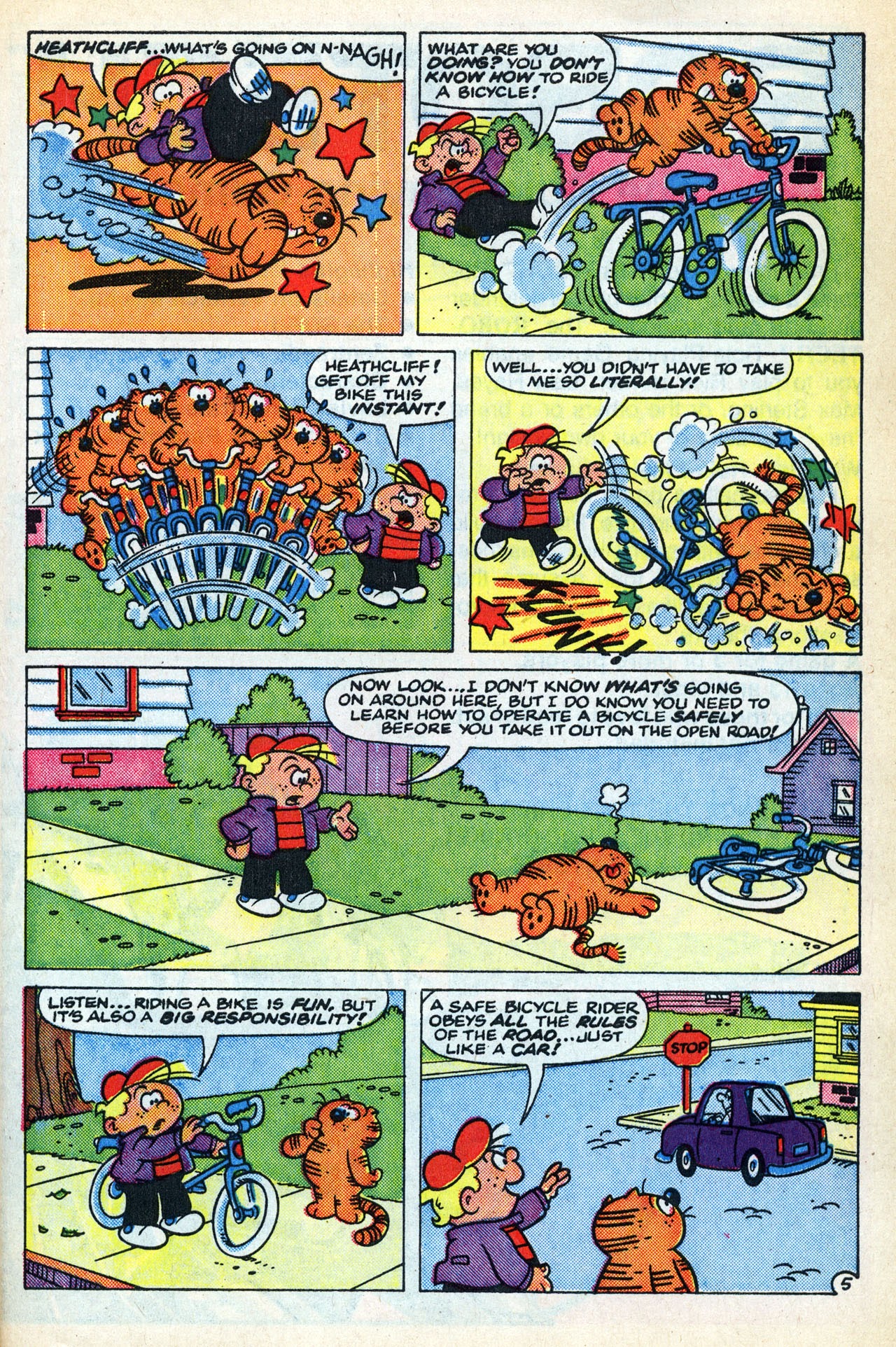 Read online Heathcliff's Funhouse comic -  Issue #3 - 27