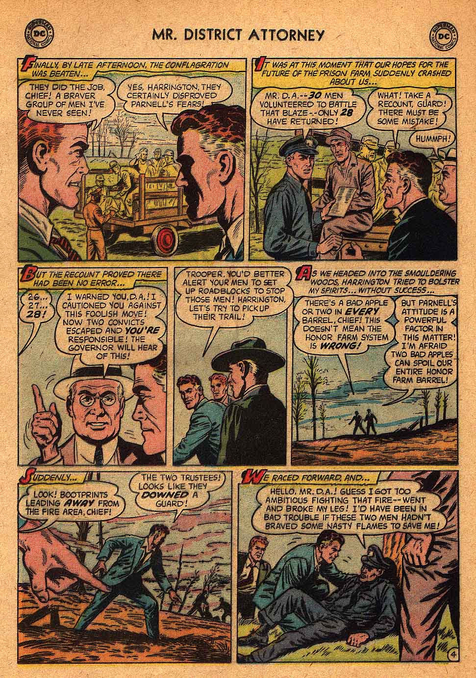 Read online Mr. District Attorney comic -  Issue #62 - 18