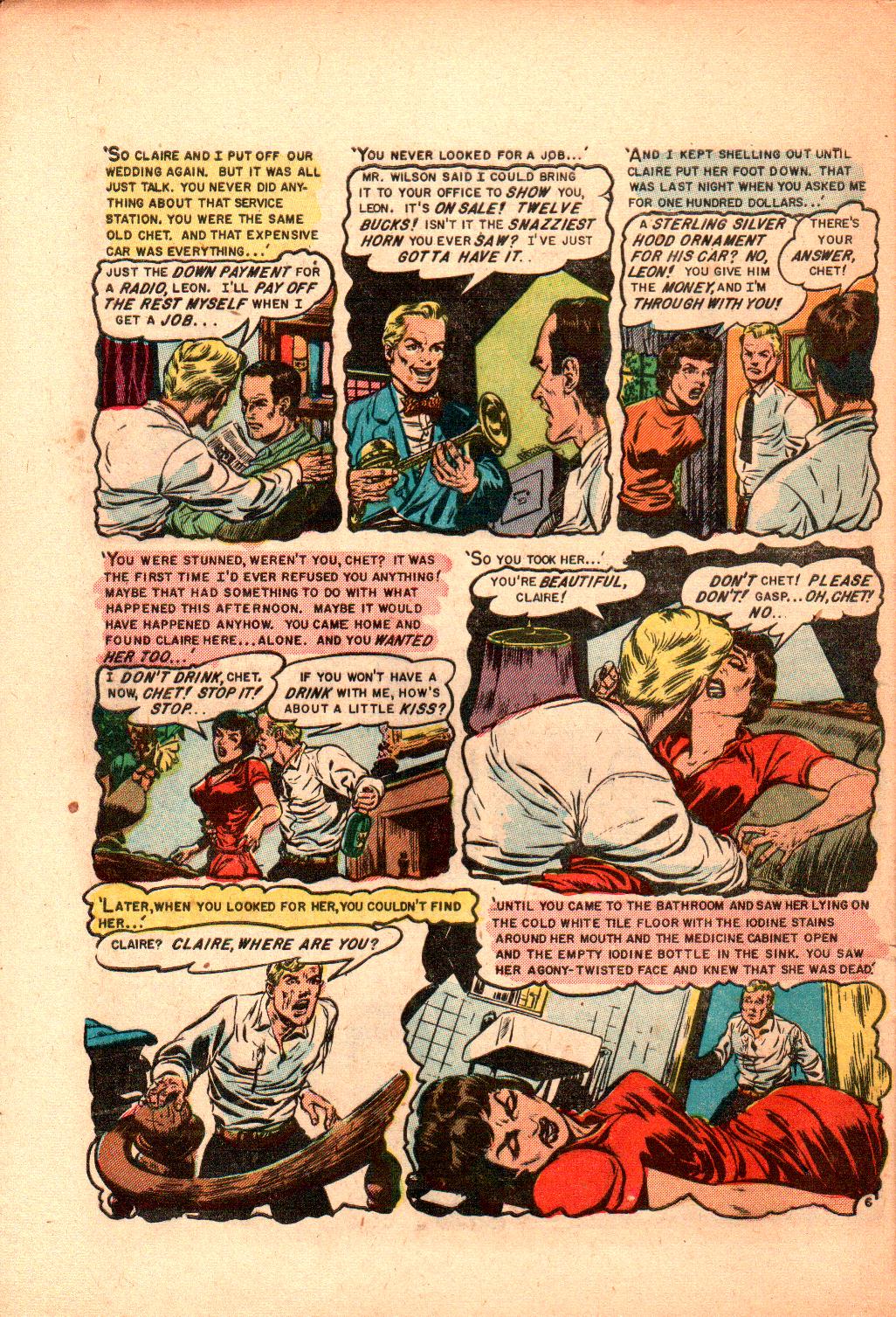 Read online Tales From The Crypt (1950) comic -  Issue #42 - 33