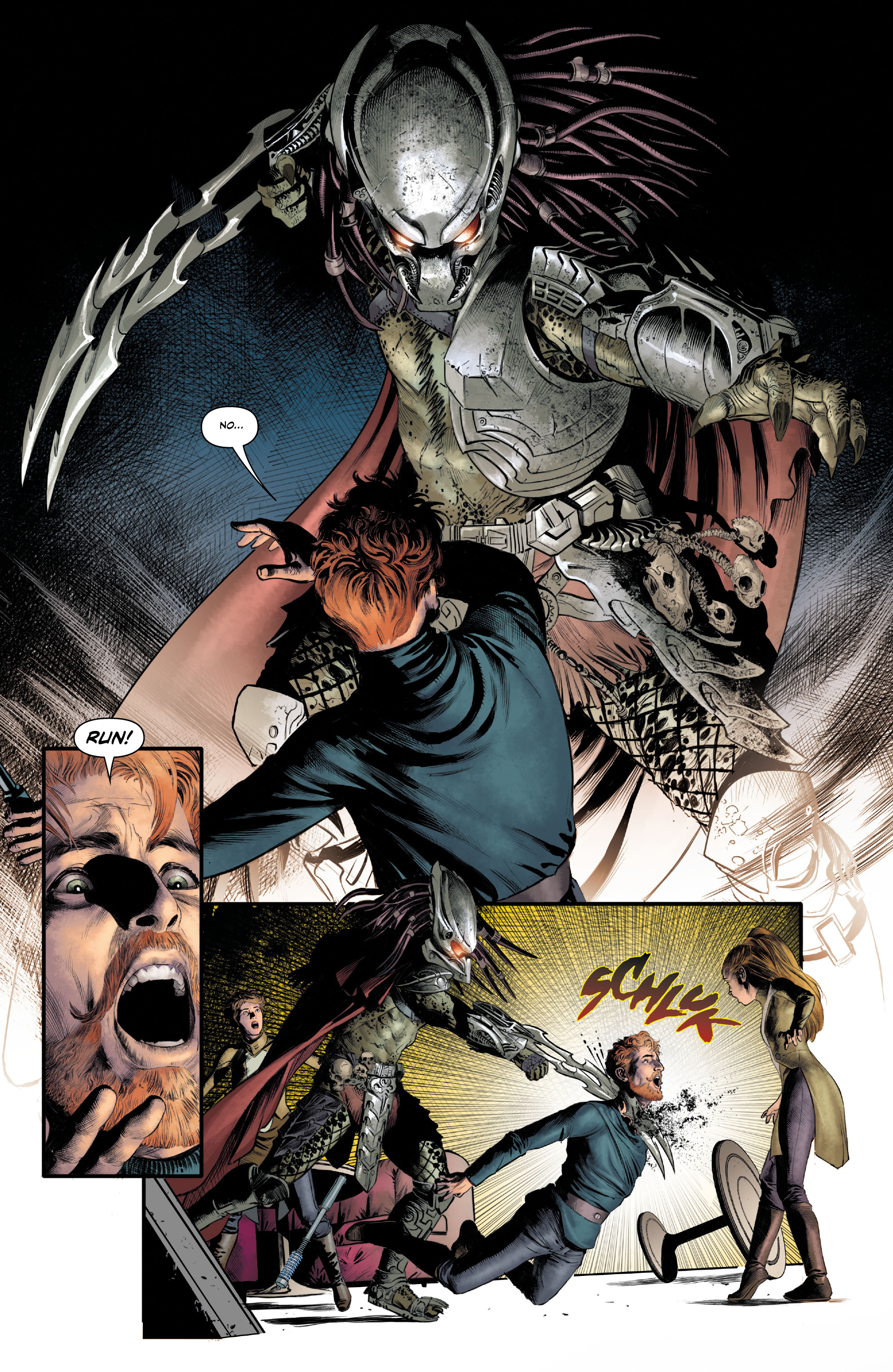 Read online Alien vs. Predator: Thicker Than Blood comic -  Issue # _TPB - 19