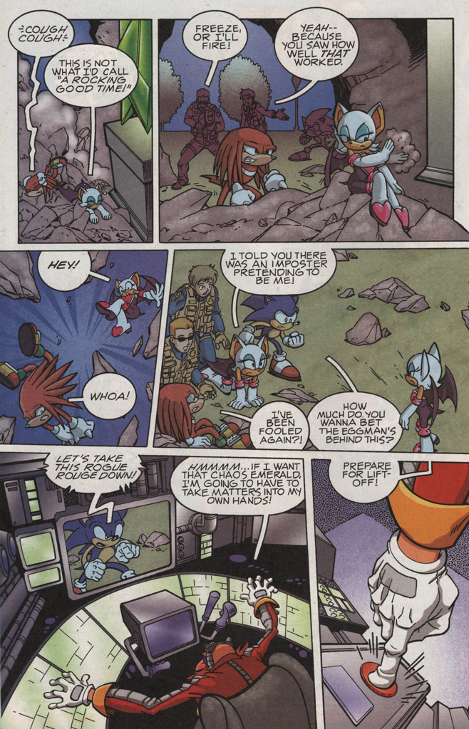 Read online Sonic X comic -  Issue #18 - 22
