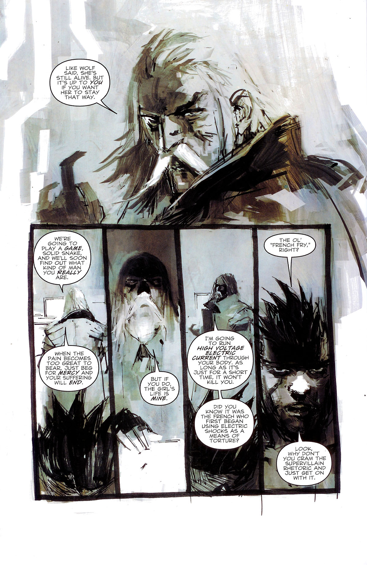 Read online Metal Gear Solid comic -  Issue #9 - 8