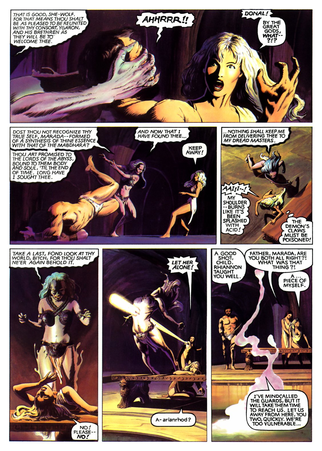 Read online Marvel Graphic Novel comic -  Issue #21 - Marada the She-Wolf - 27