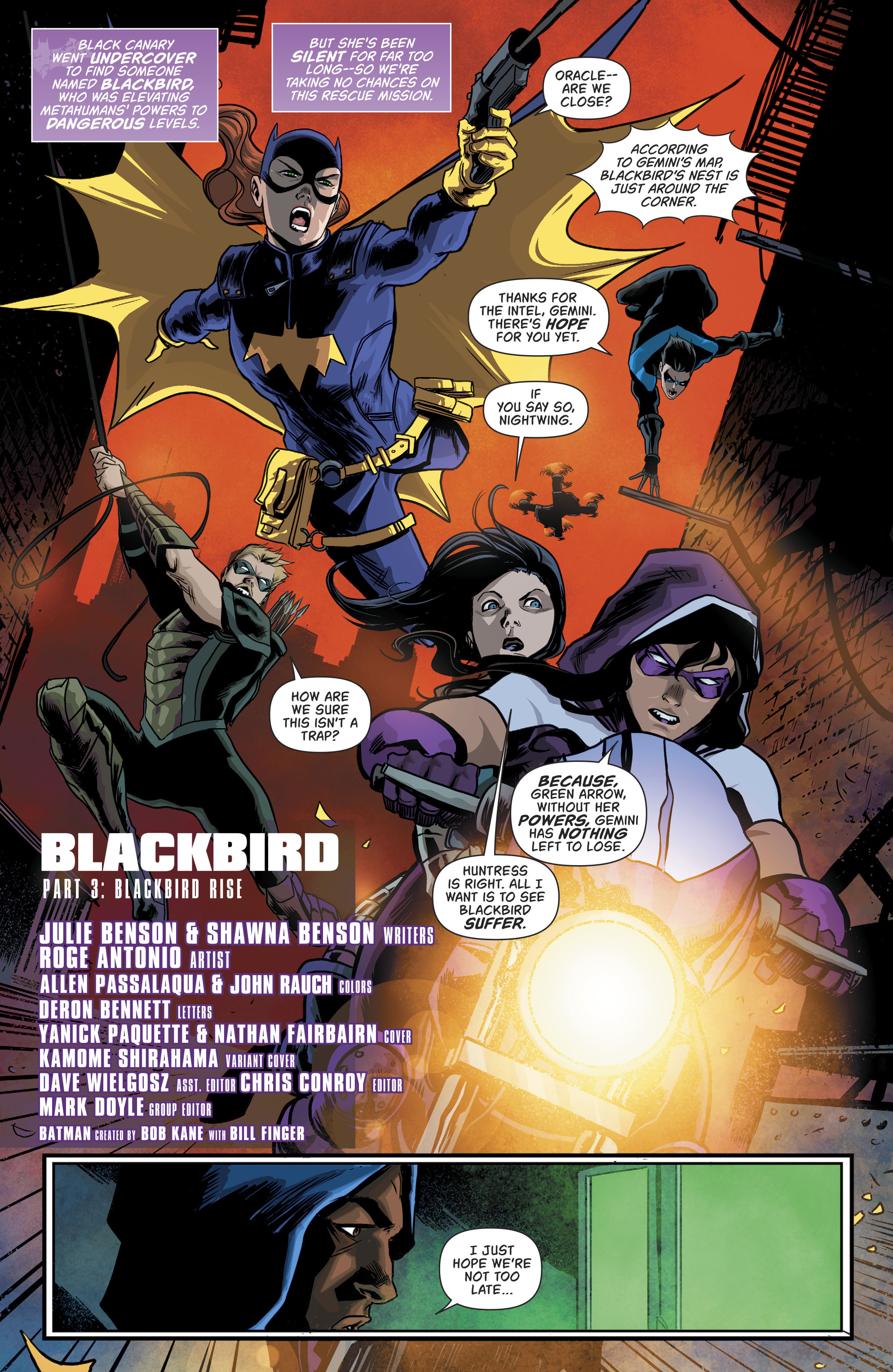 Read online Batgirl and the Birds of Prey comic -  Issue #10 - 4