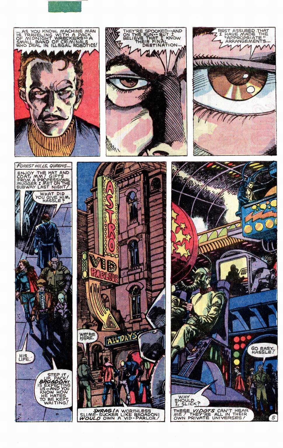 Read online Machine Man (1984) comic -  Issue #2 - 6