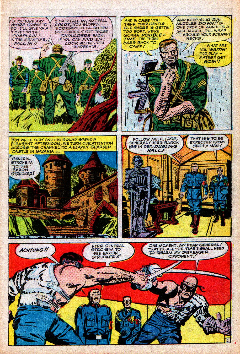 Read online Sgt. Fury comic -  Issue #5 - 7