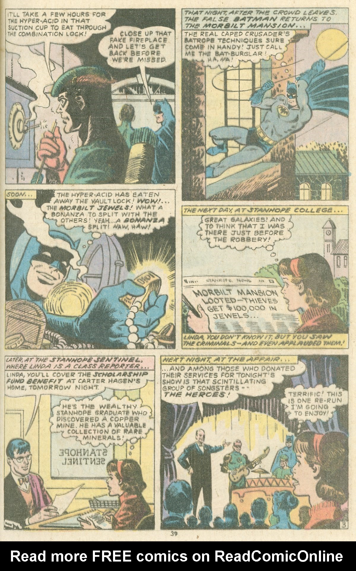 Read online The Superman Family comic -  Issue #169 - 39
